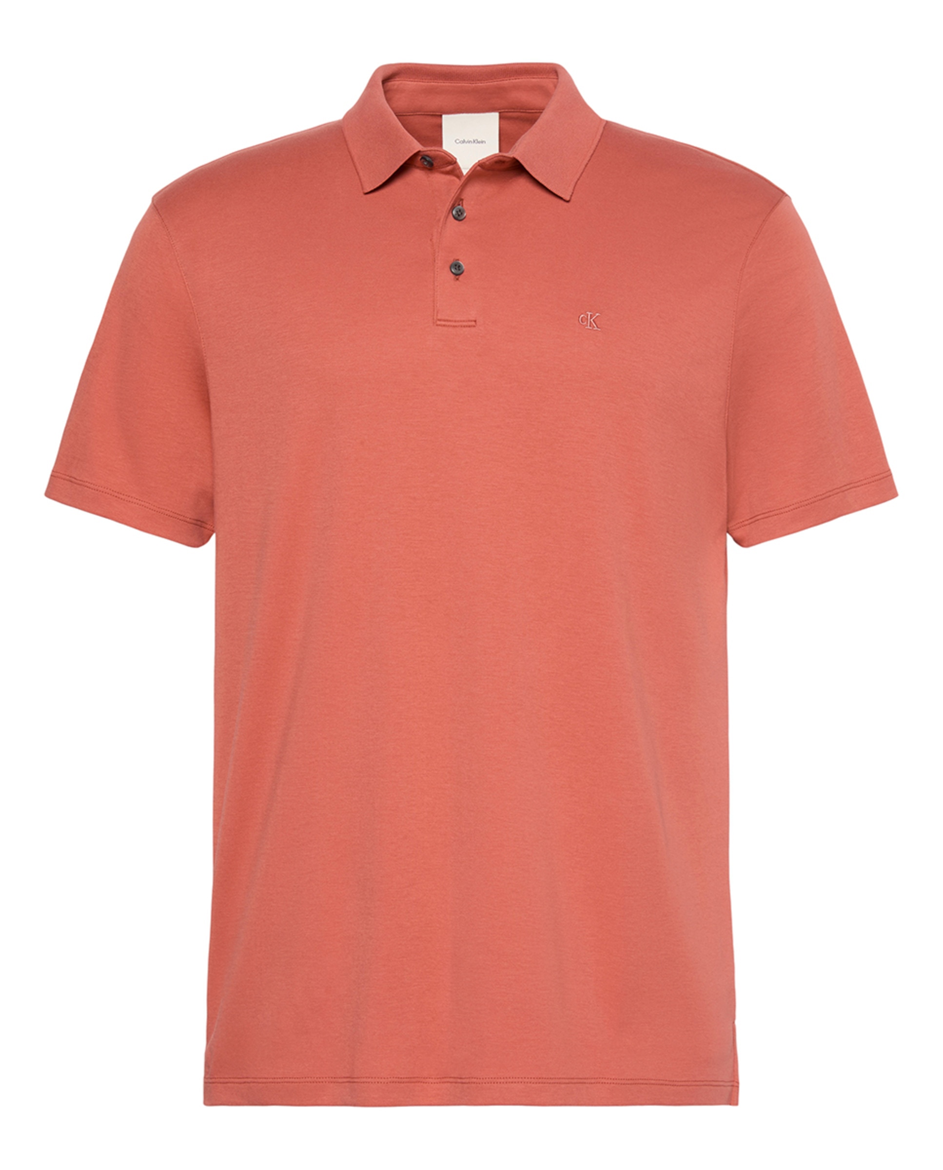 Polo Supima com Logótipo Rosa-4