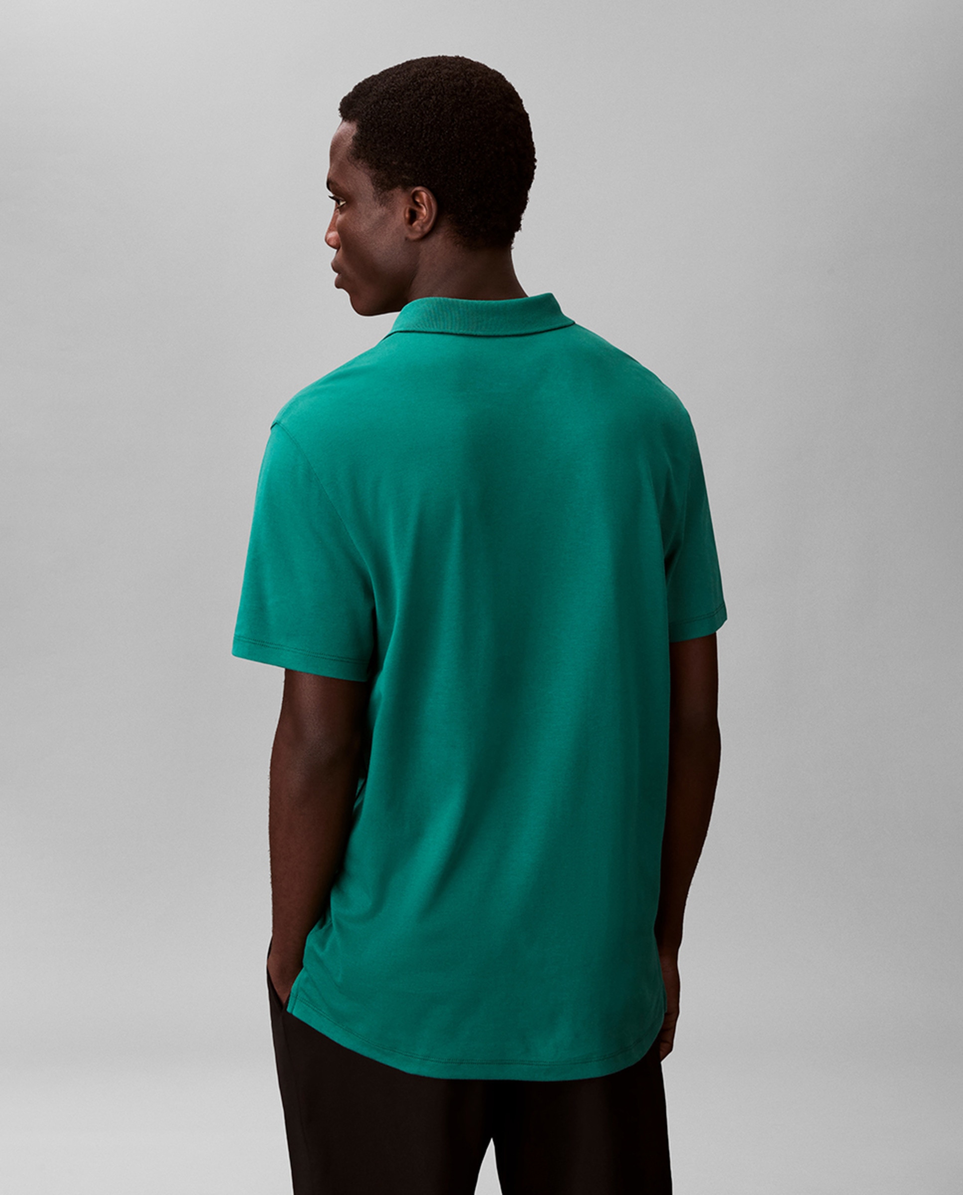 Polo Supima com Logótipo Verde-2