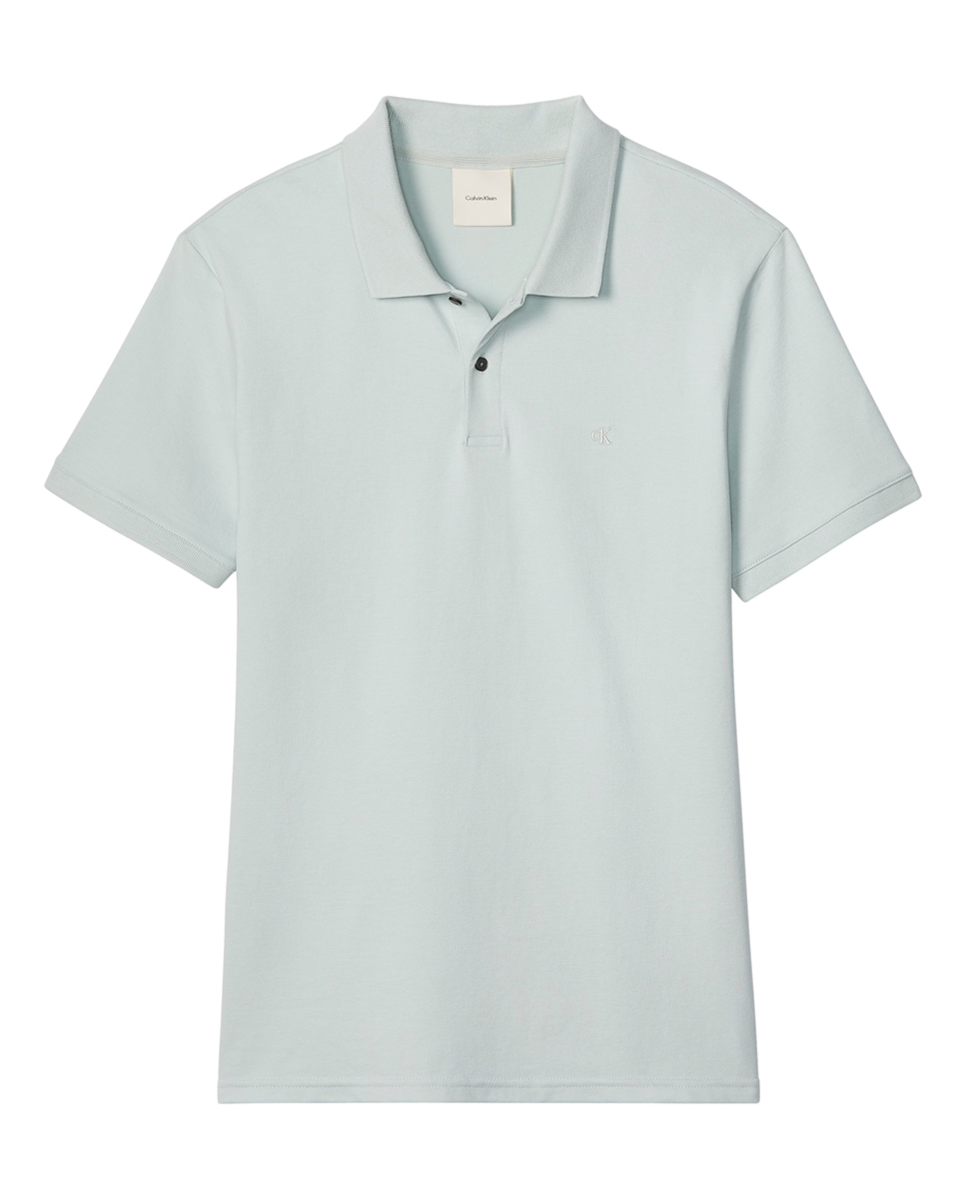 Polo de Piqué Justo Verde-claro-4