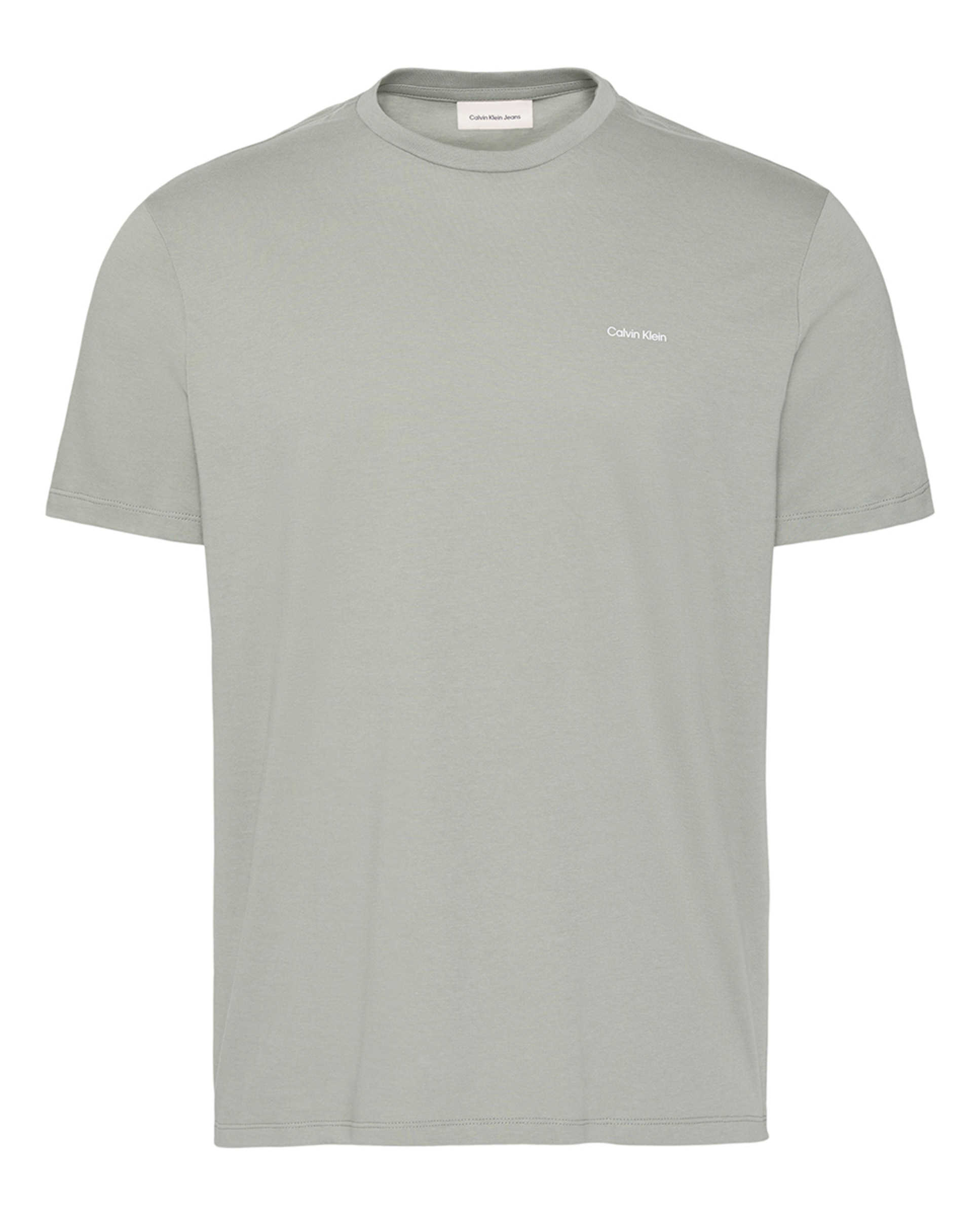 T-shirt com Micro Logótipo Cinzento-6