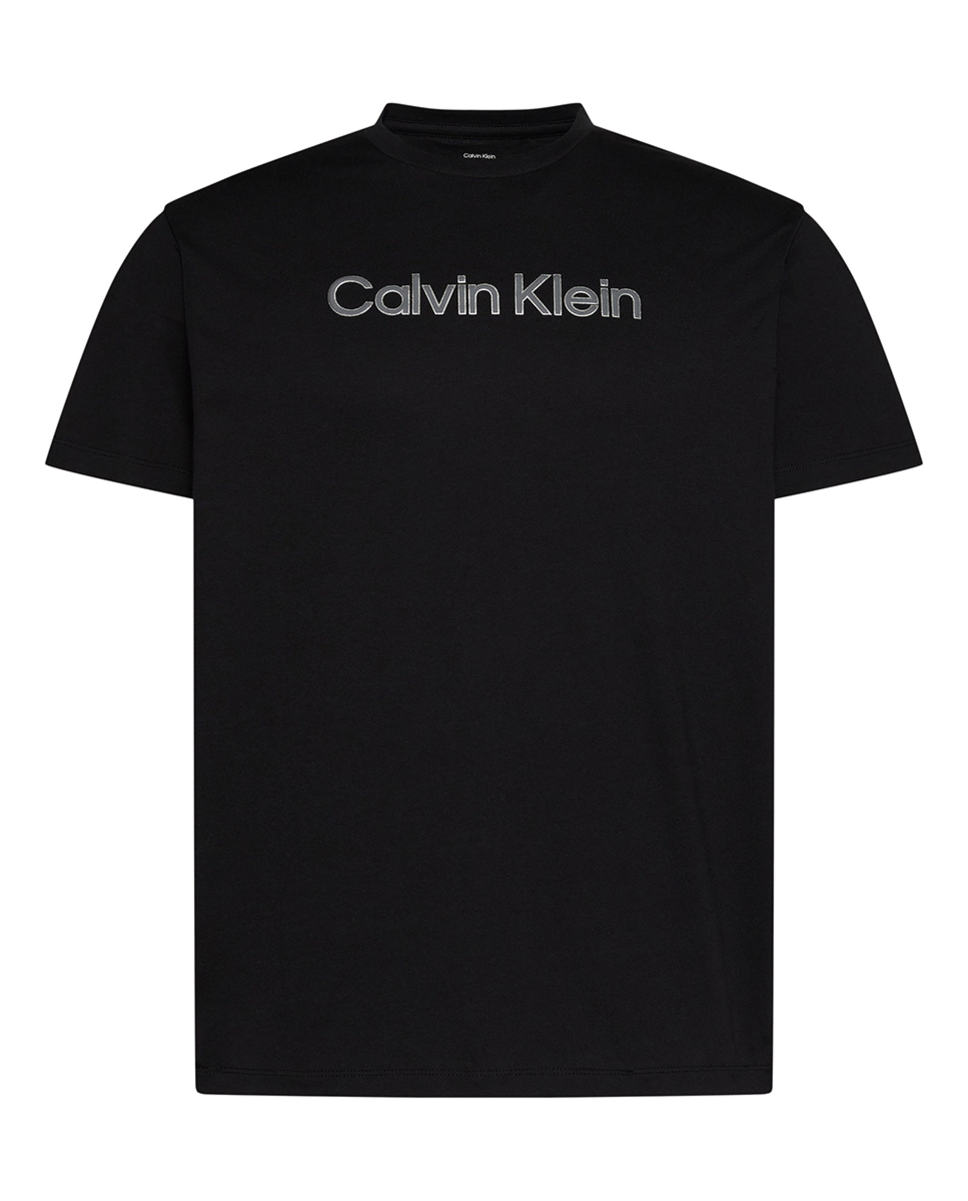 T-shirt com Logótipo Metalizado Preto-4