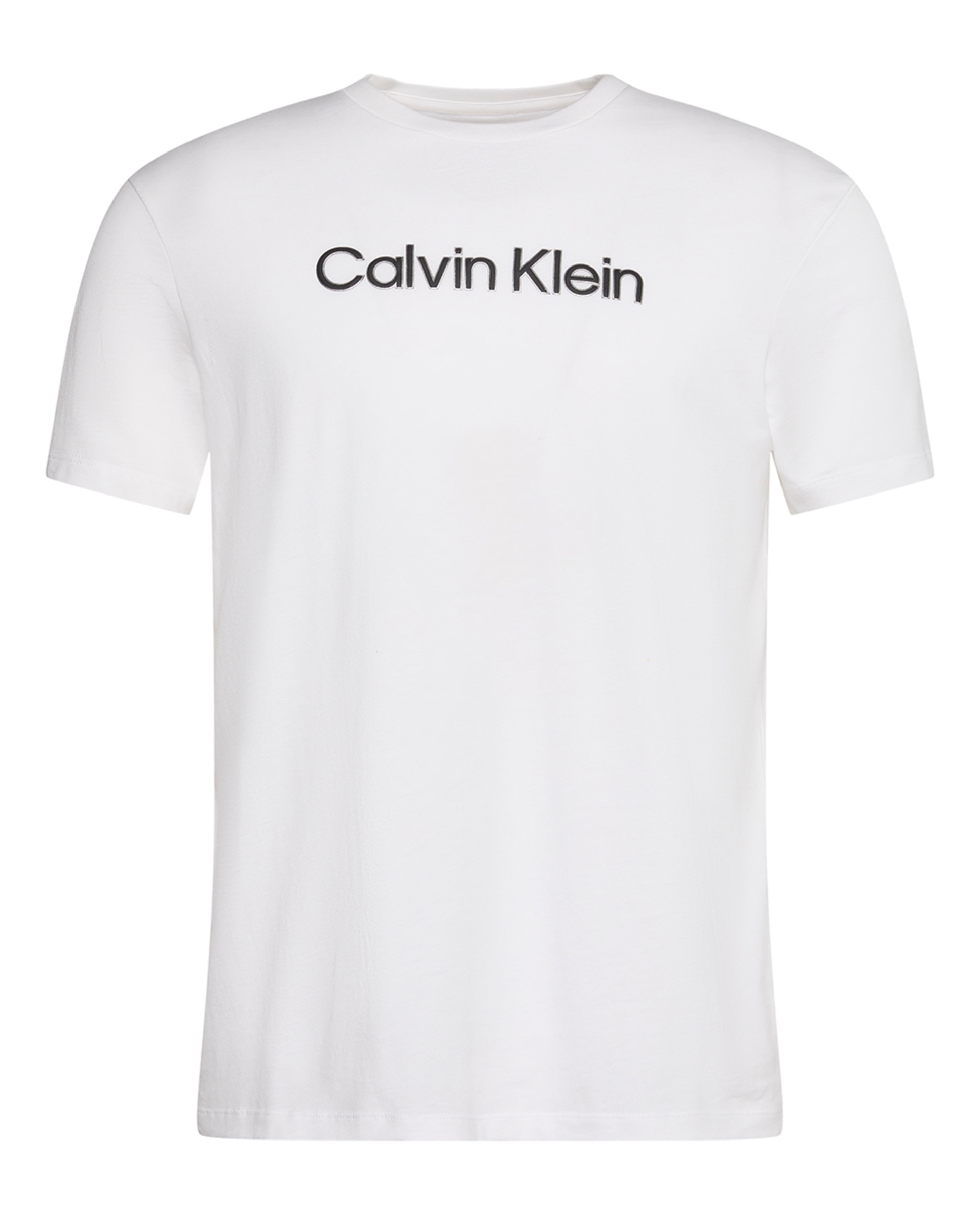 T-shirt com Logótipo Metalizado Branco-4