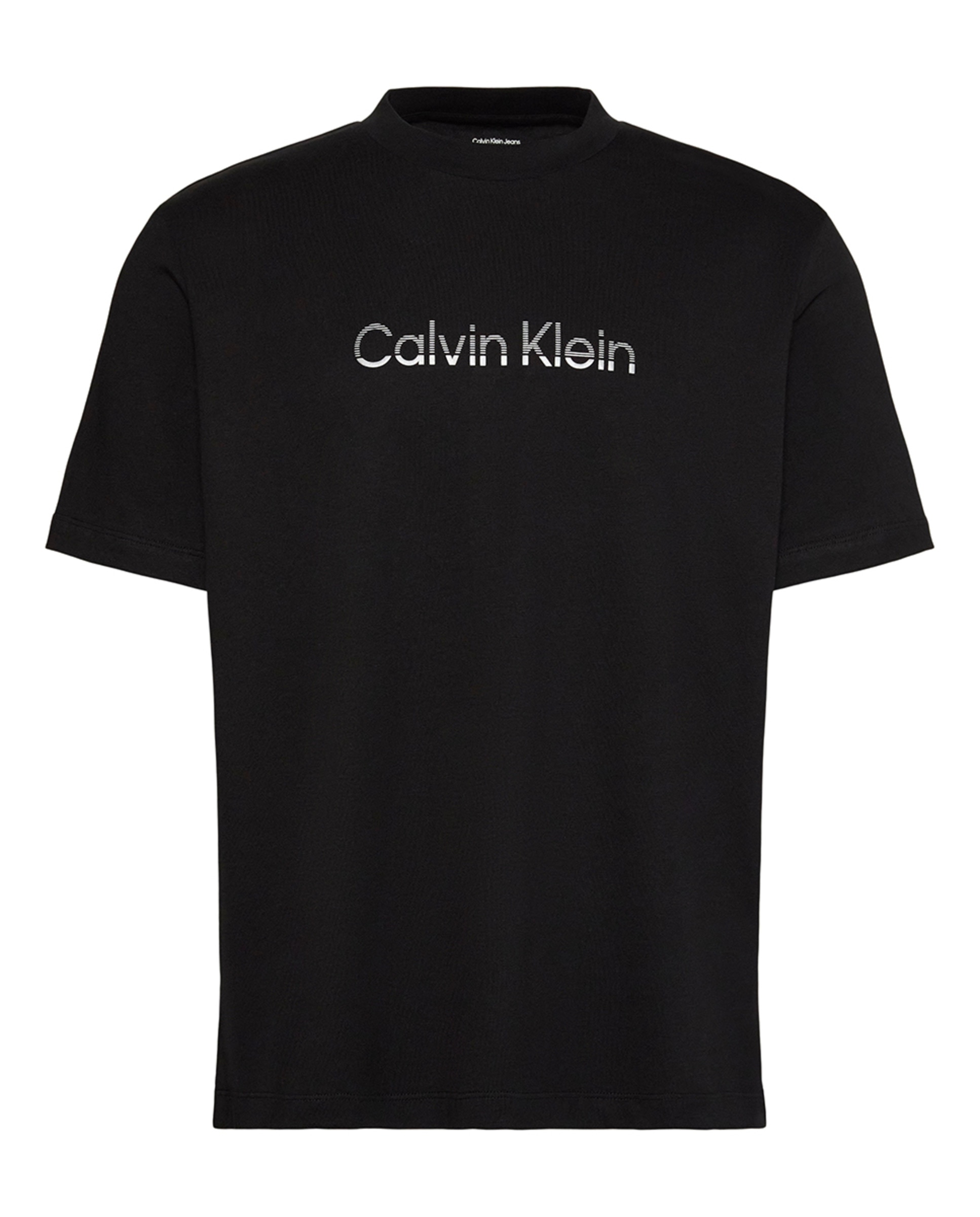 T-shirt com Logótipo Metalizado Preto-4