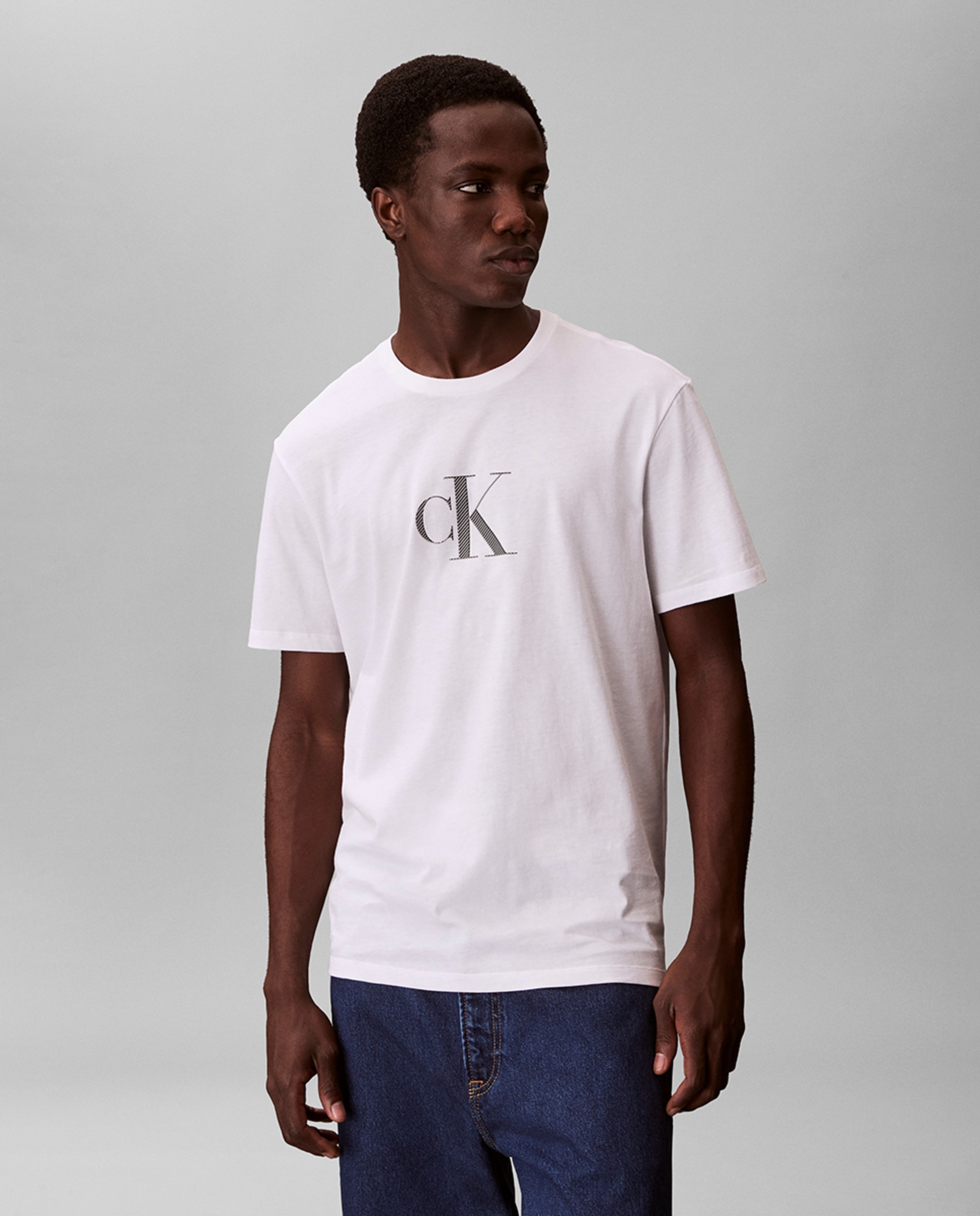 Imagem 0 de T-shirt com Logótipo às Riscas