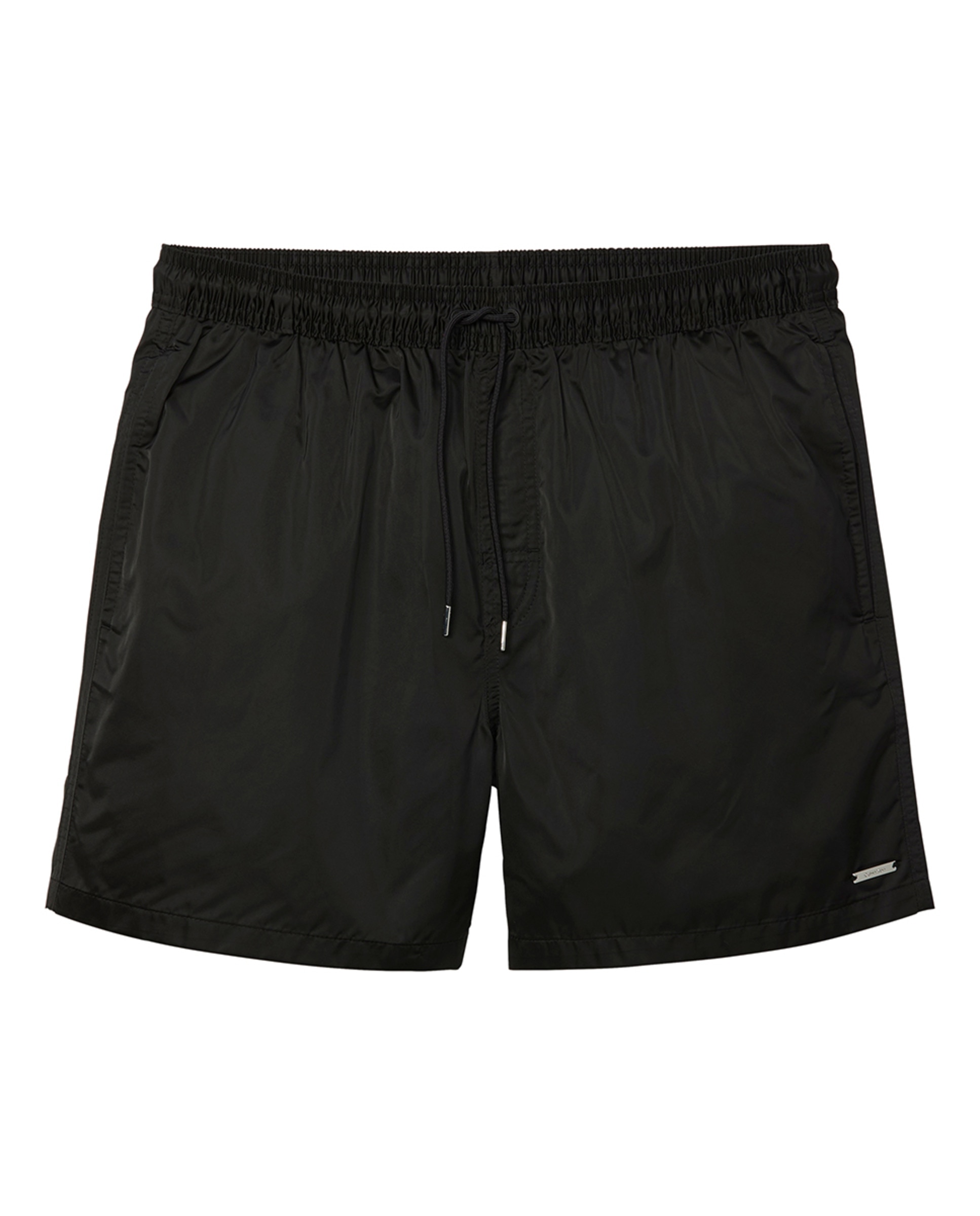 Calções de Banho com Logótipo Metálico Preto-5