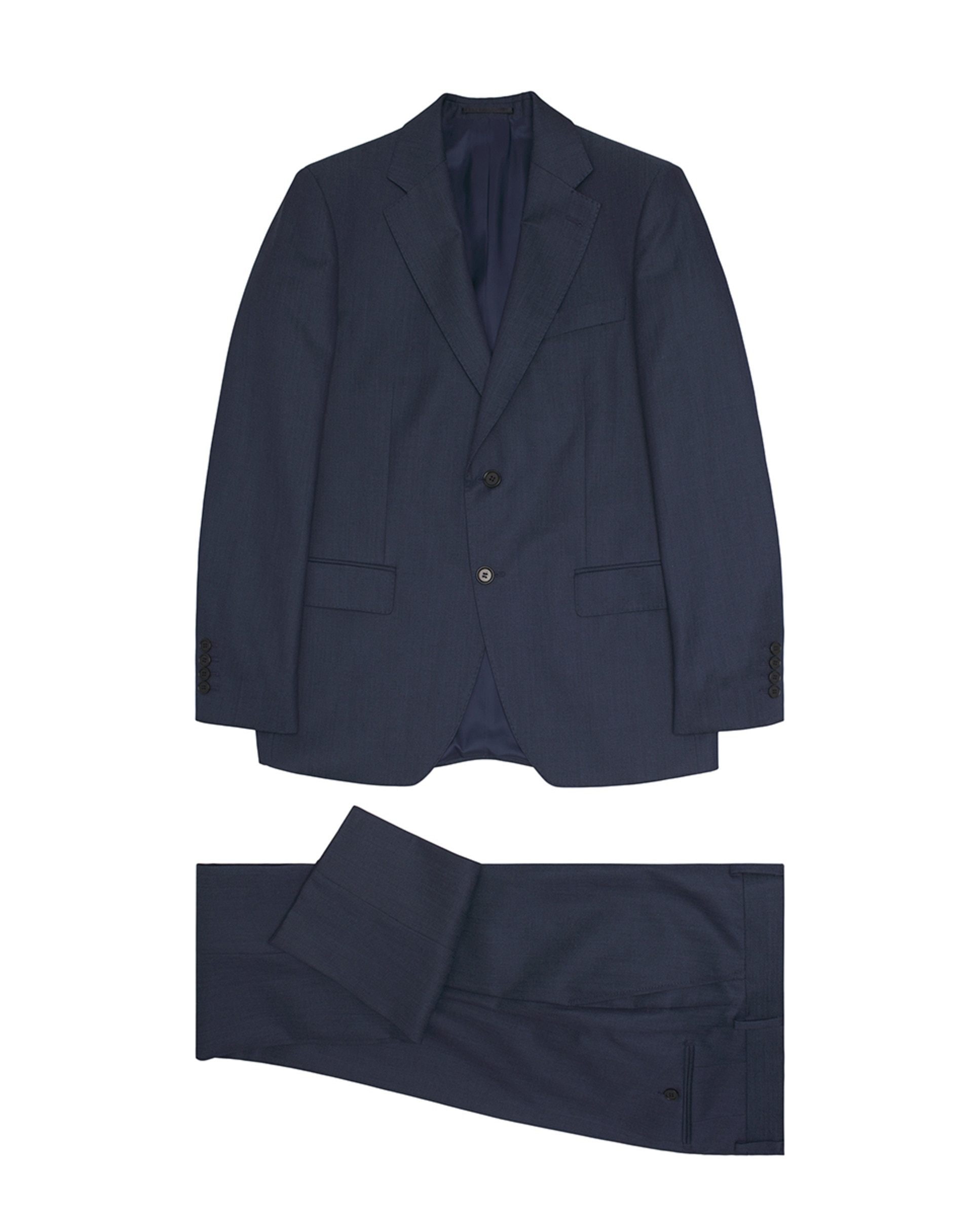 Fato Regular Fit Pinpoint Azul-marinho-3