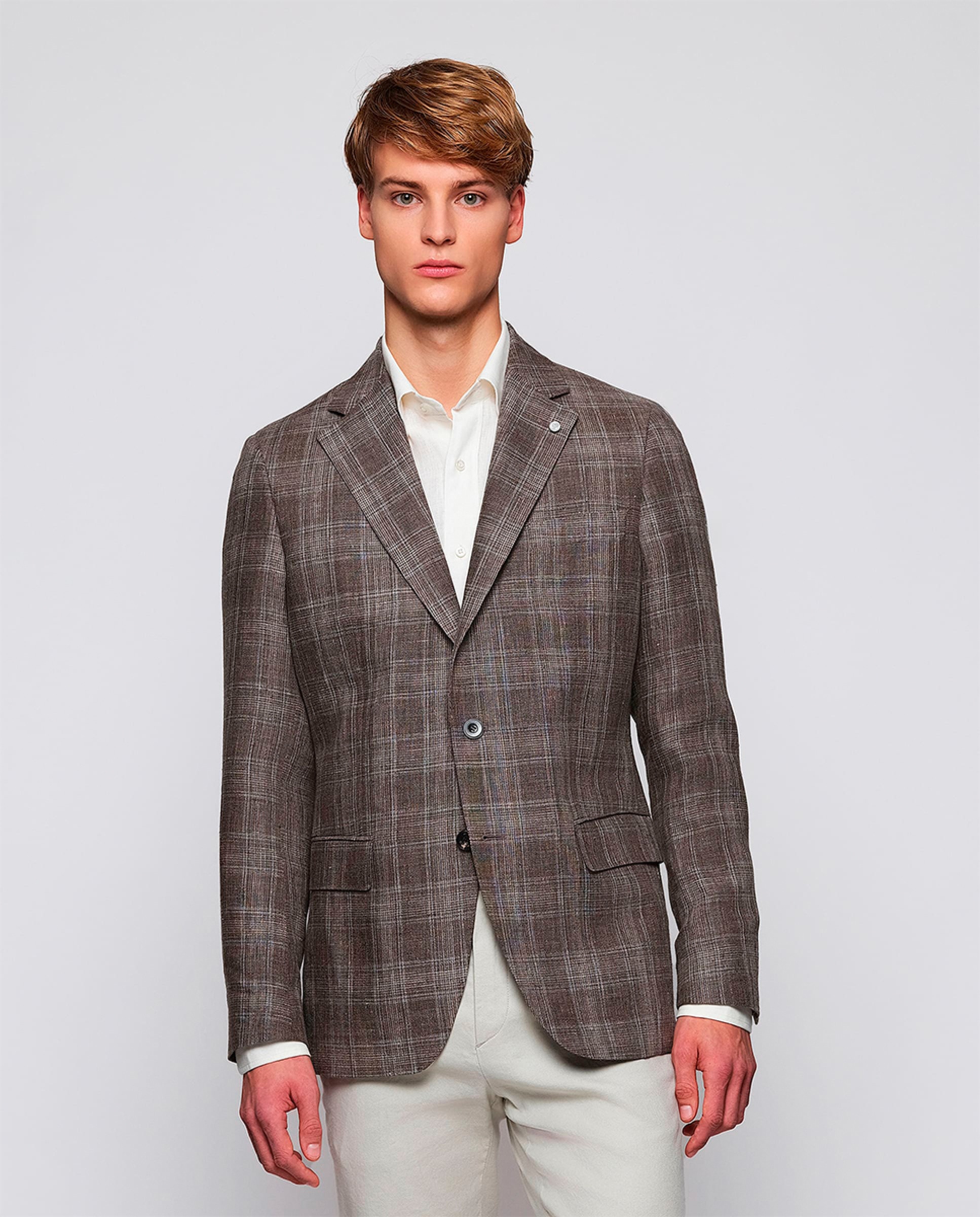 Imagem 0 de Casaco Regular Fit aos Quadrados