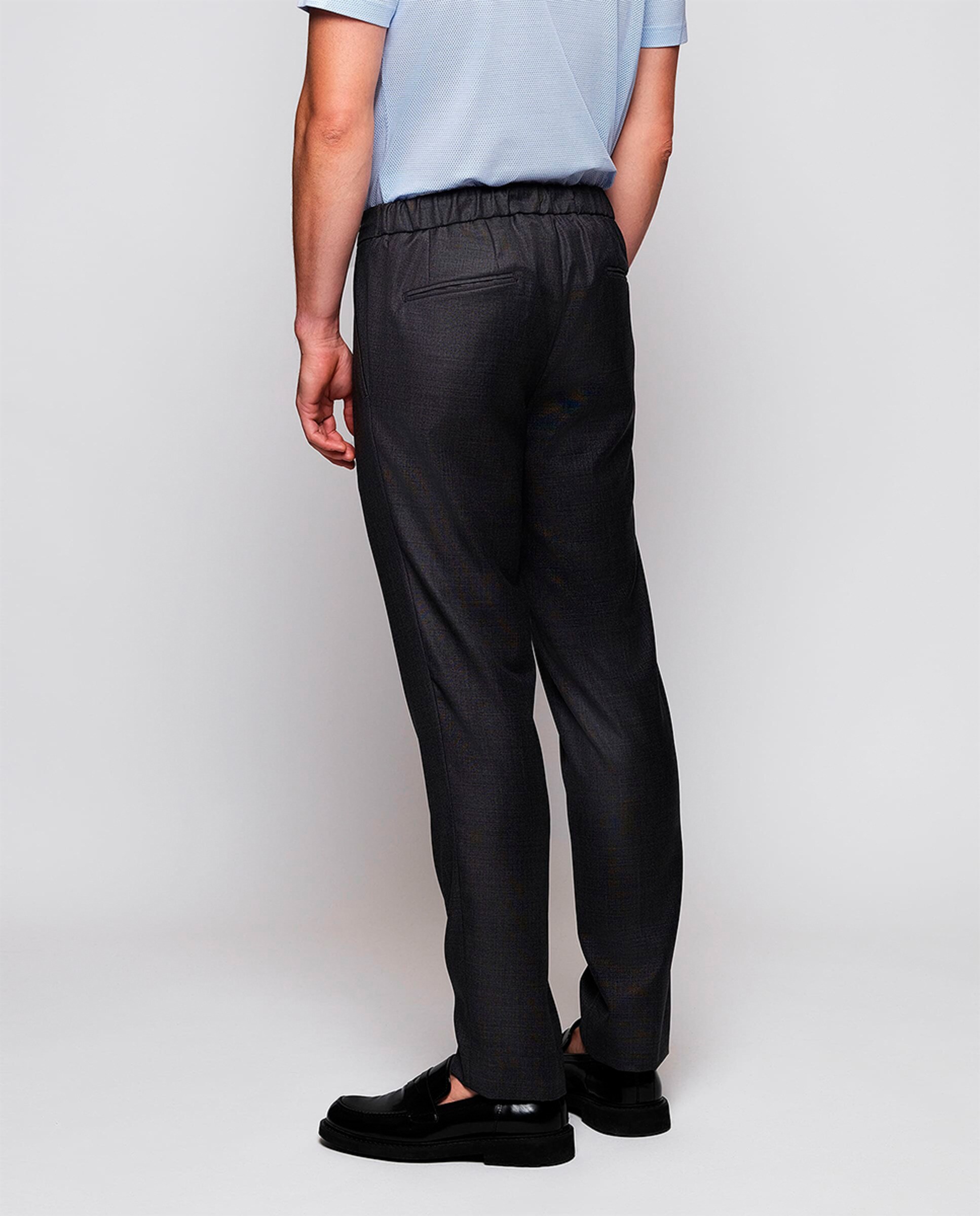 Joggers Custom Fit de Malha Cinzento-3