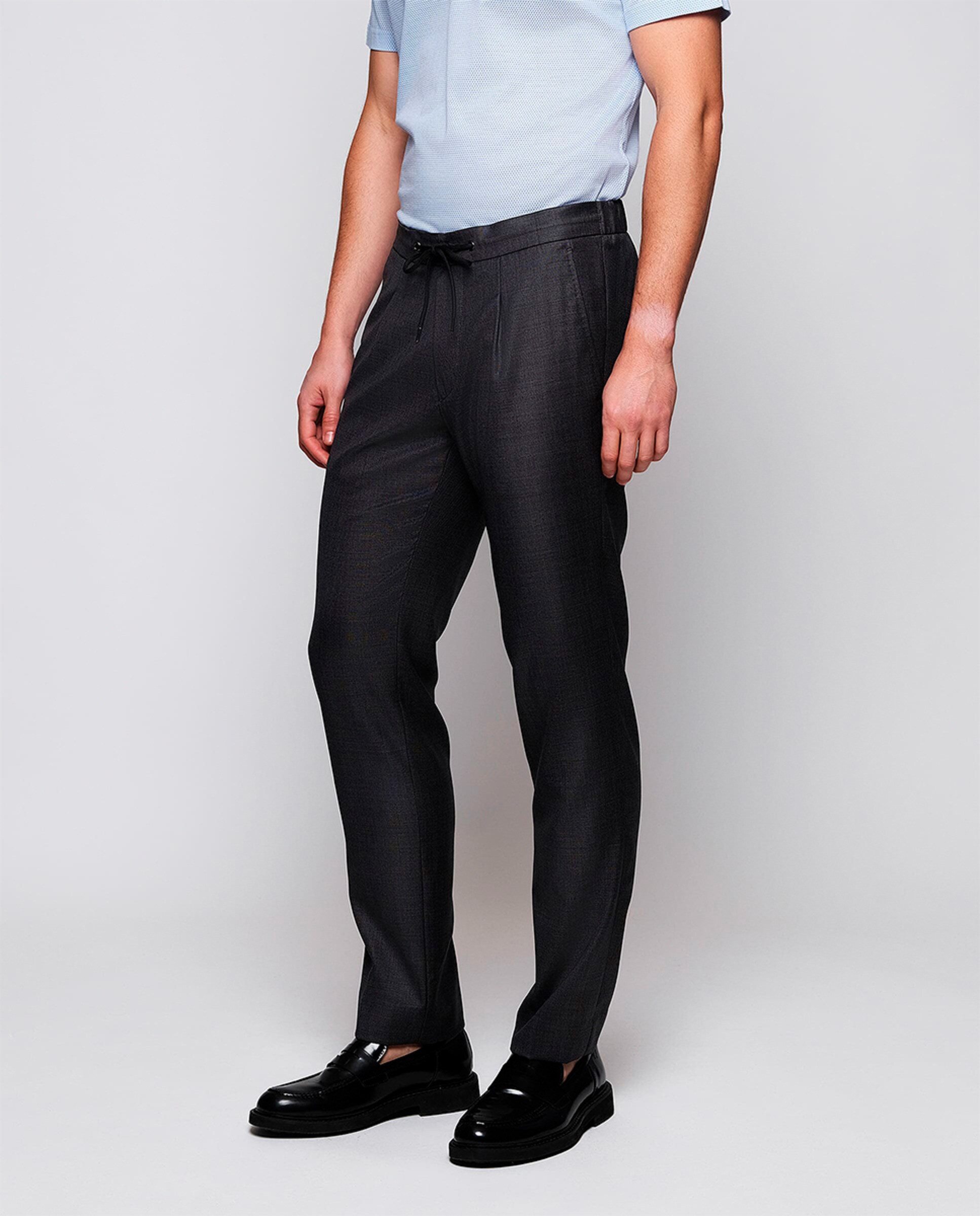 Joggers Custom Fit de Malha Cinzento-2