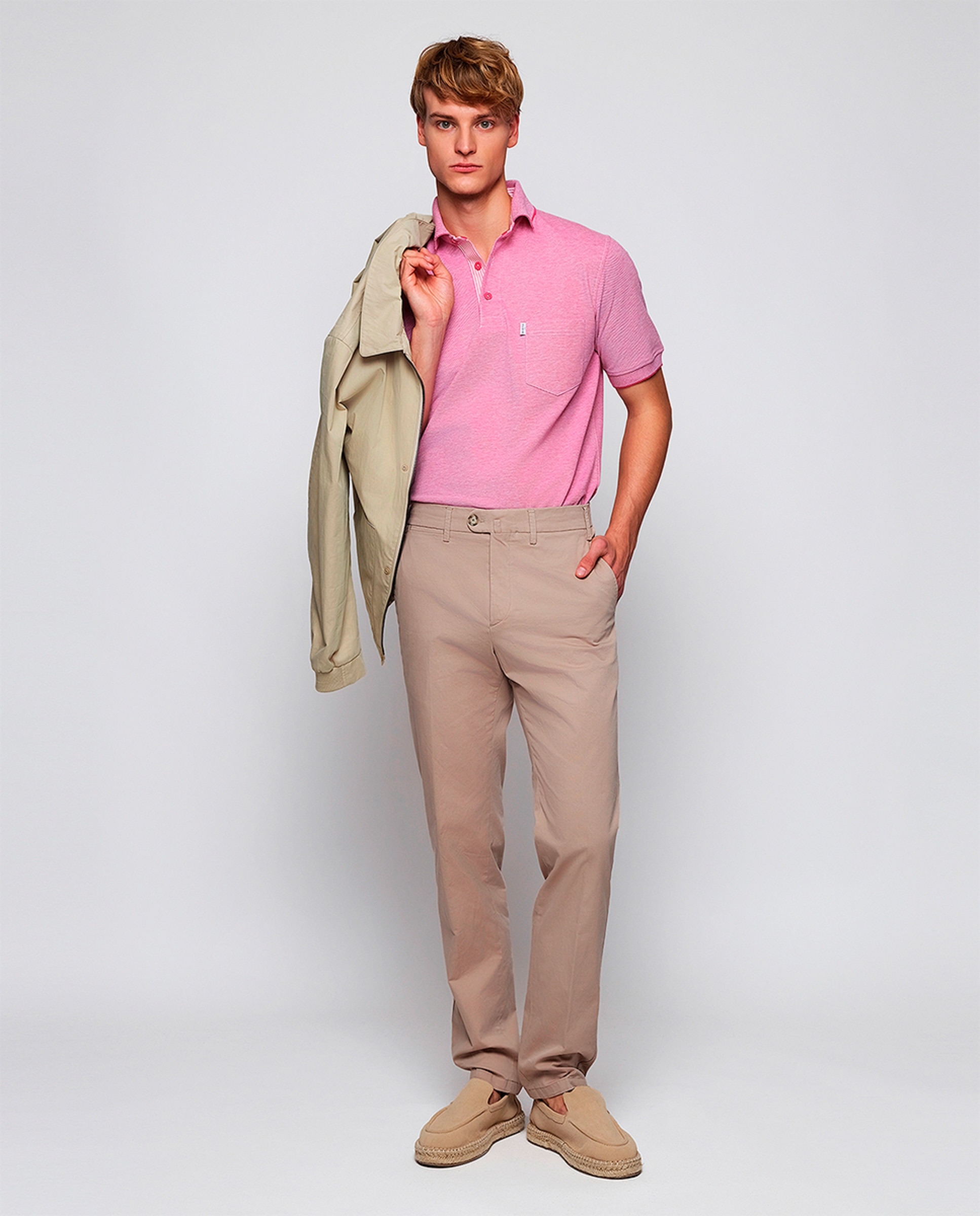 Imagem 0 de Calças Chino Custom Fit Broken Twill