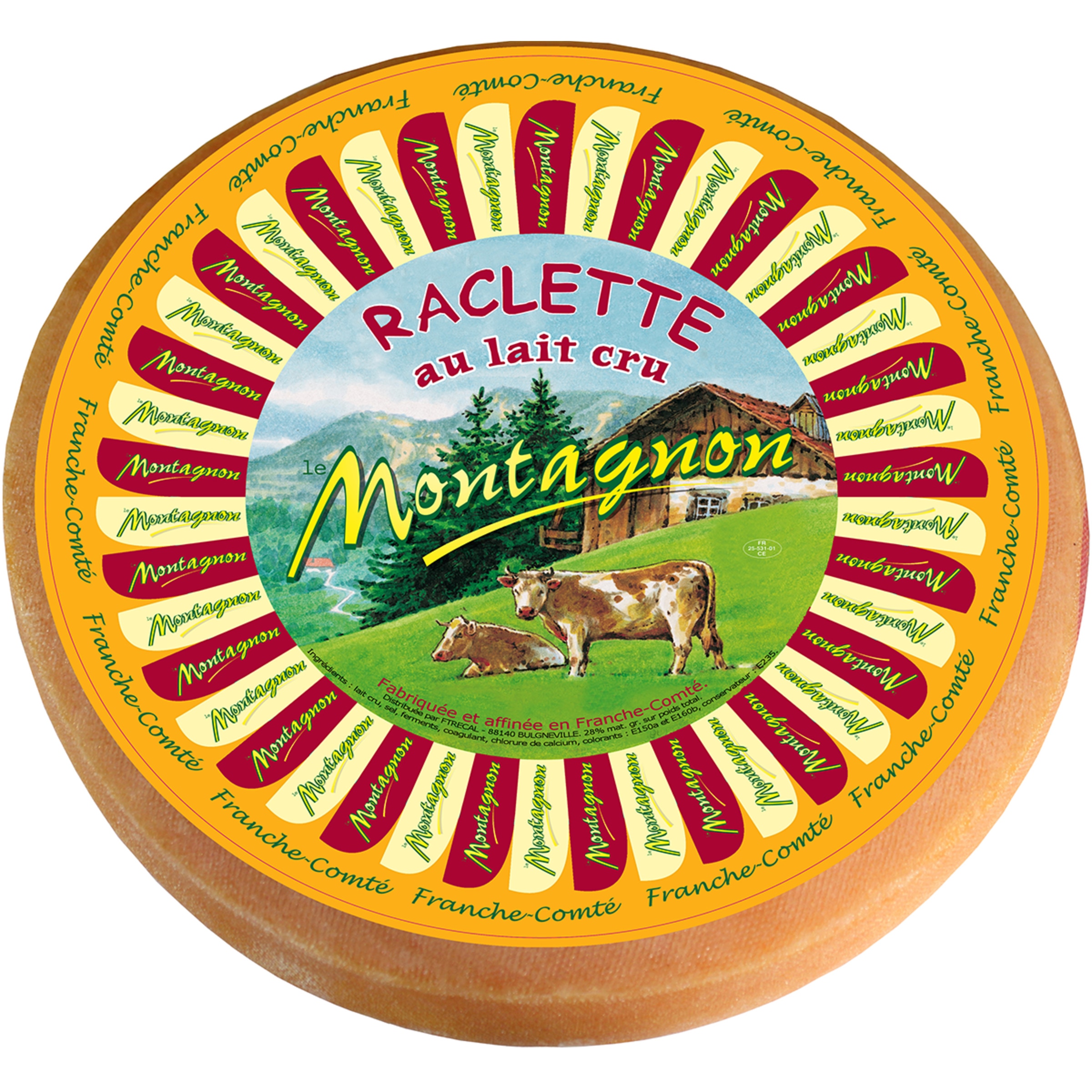 Queijo Raclette com Leite Cru de Vaca kg