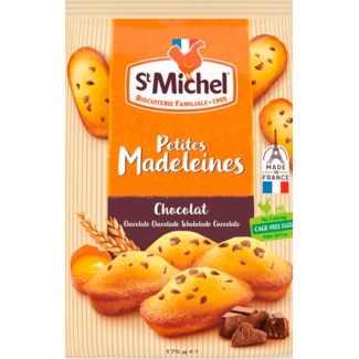 Mini Madalenas com Pepitas de Chocolate embalagem 175 g - St.michel