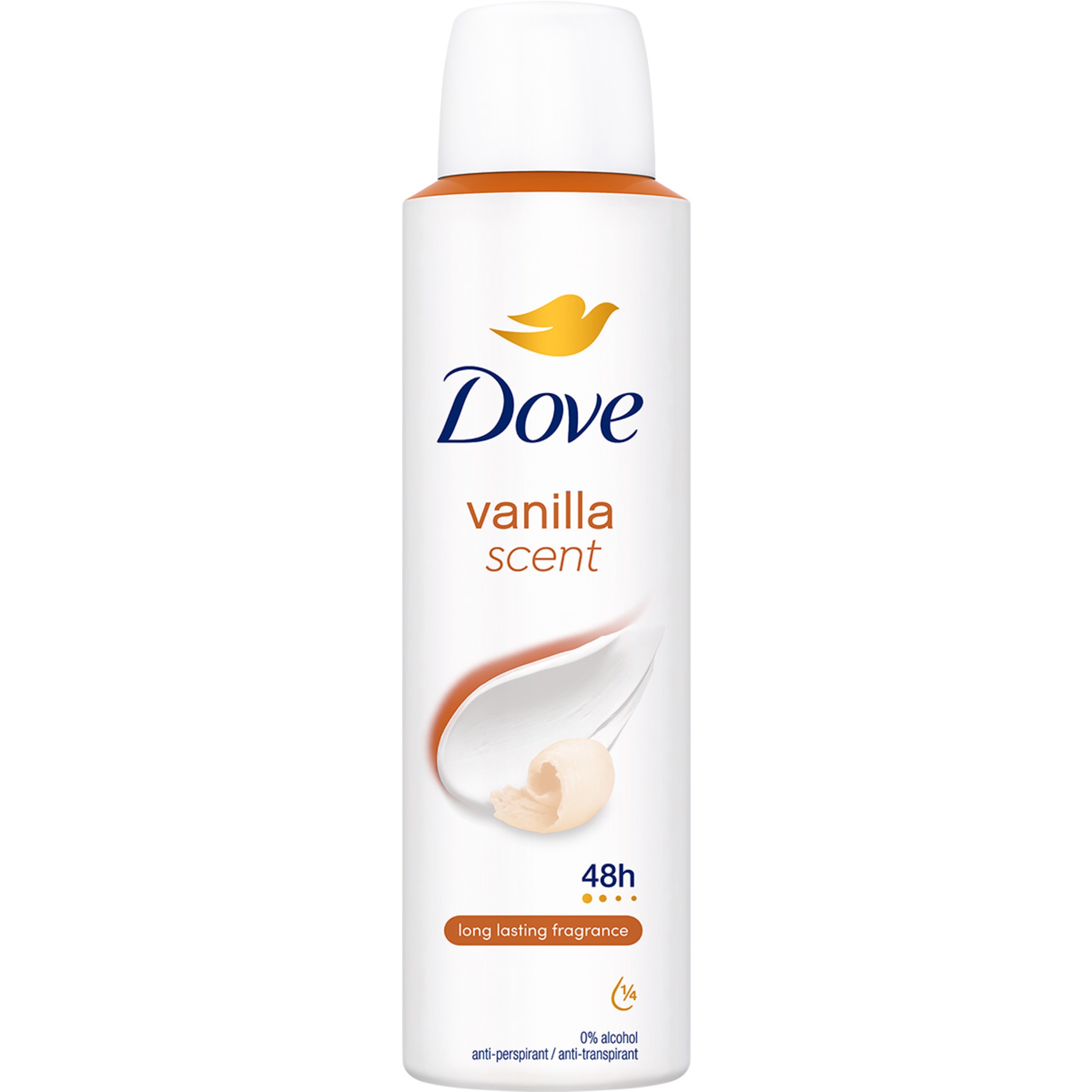 Desodorizante Spray Baunilha  48H embalagem 150 ml