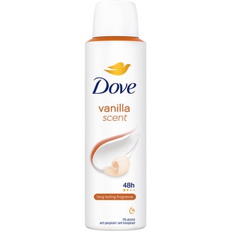 Desodorizante Spray Baunilha  48H embalagem 150 ml - Dove