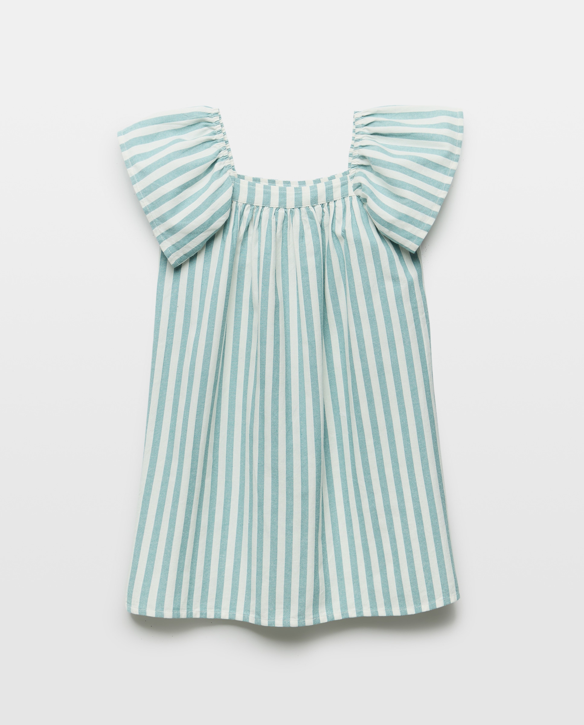Imagen 0 de Vestido niña camisero rayas