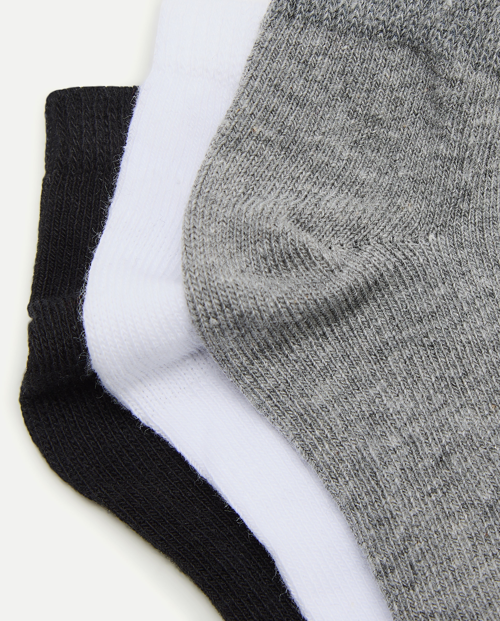 Pack de tres calcetines tobilleros de bebé - Cotton Juice - Multicolor Multicolor-2