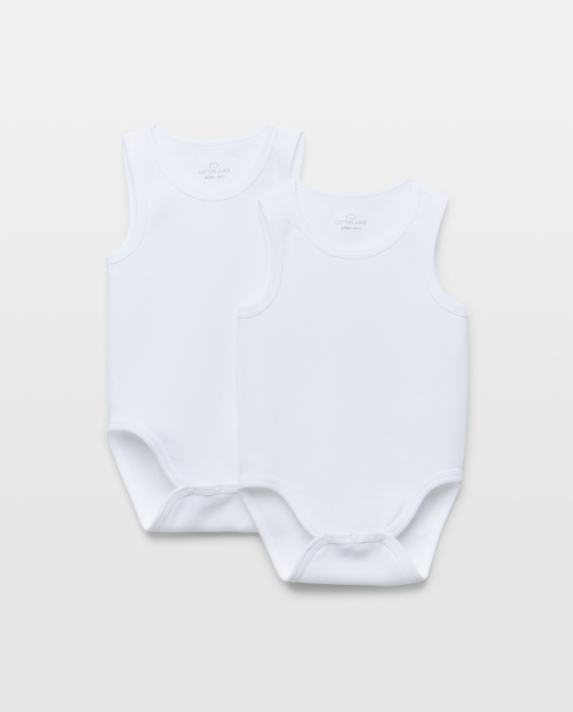 Imagem 0 de Pack de 2 Bodies de Bebé sem Mangas