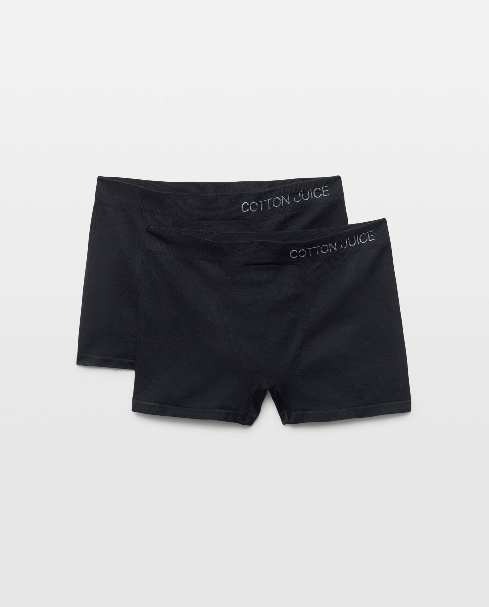 Pack de 2 Boxers sem Costuras Preto-1