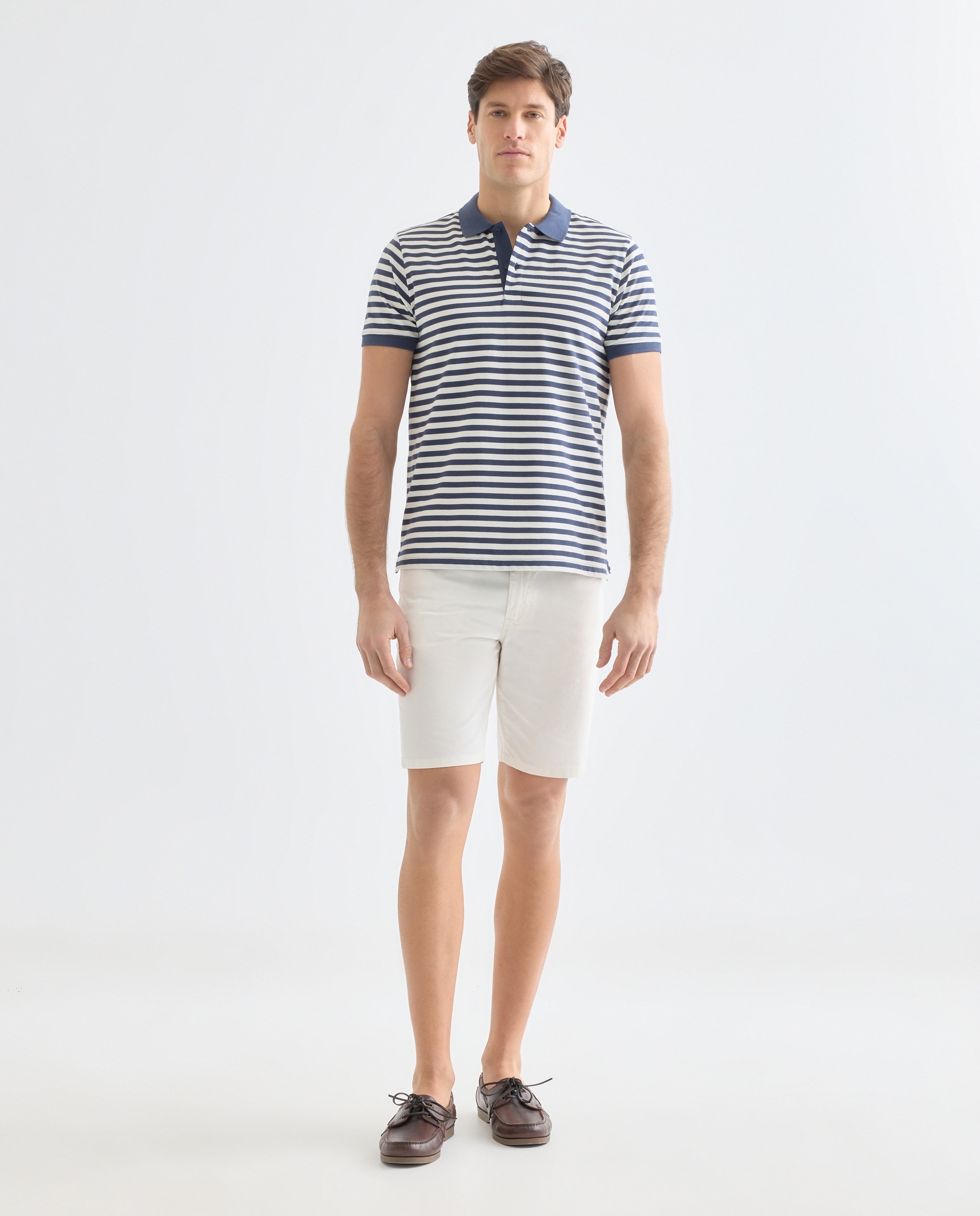 Imagen 0 de Bermuda hombre cinco bolsillos lavado regular fit