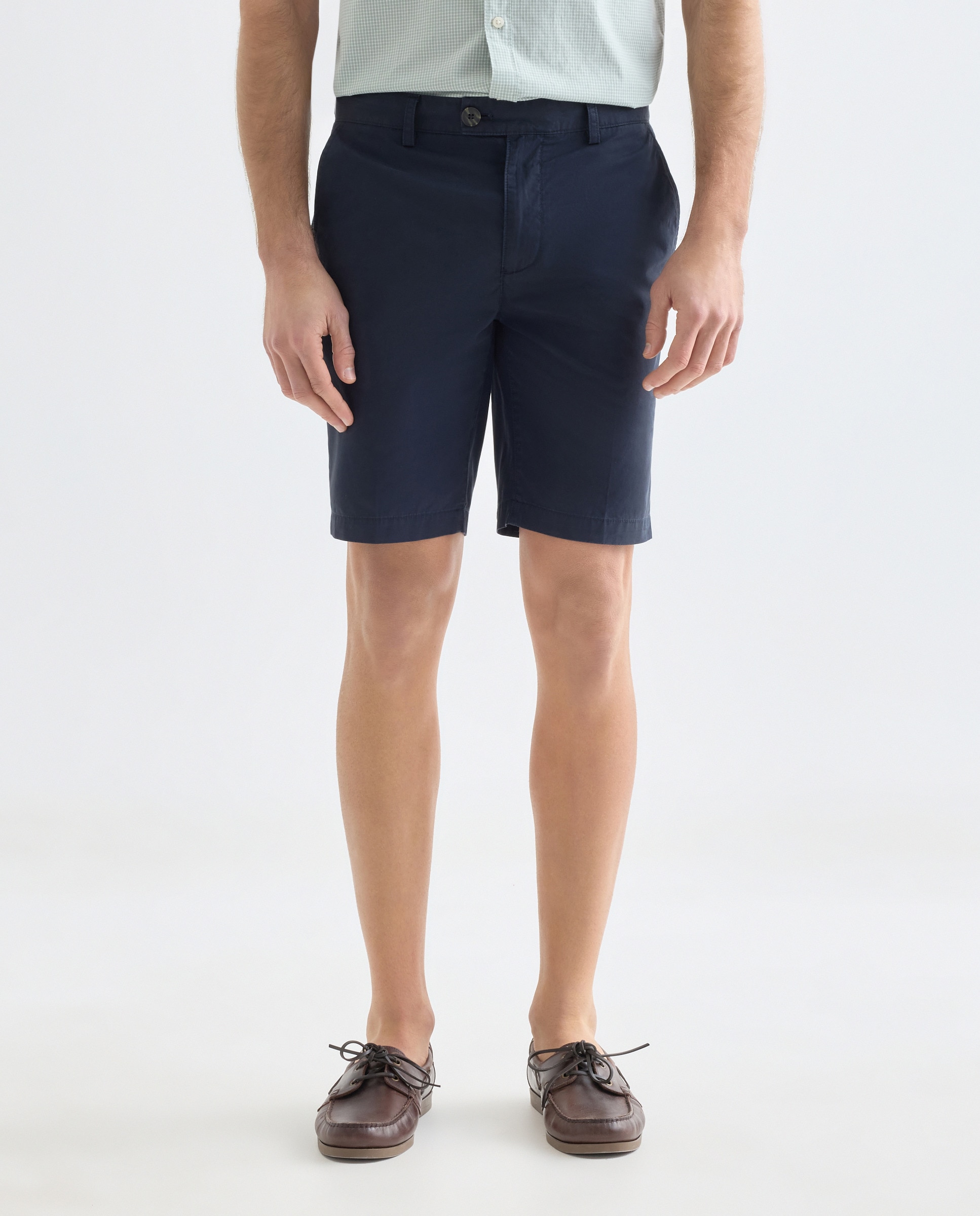 Bermuda hombre chino basico 471 Índigo-2