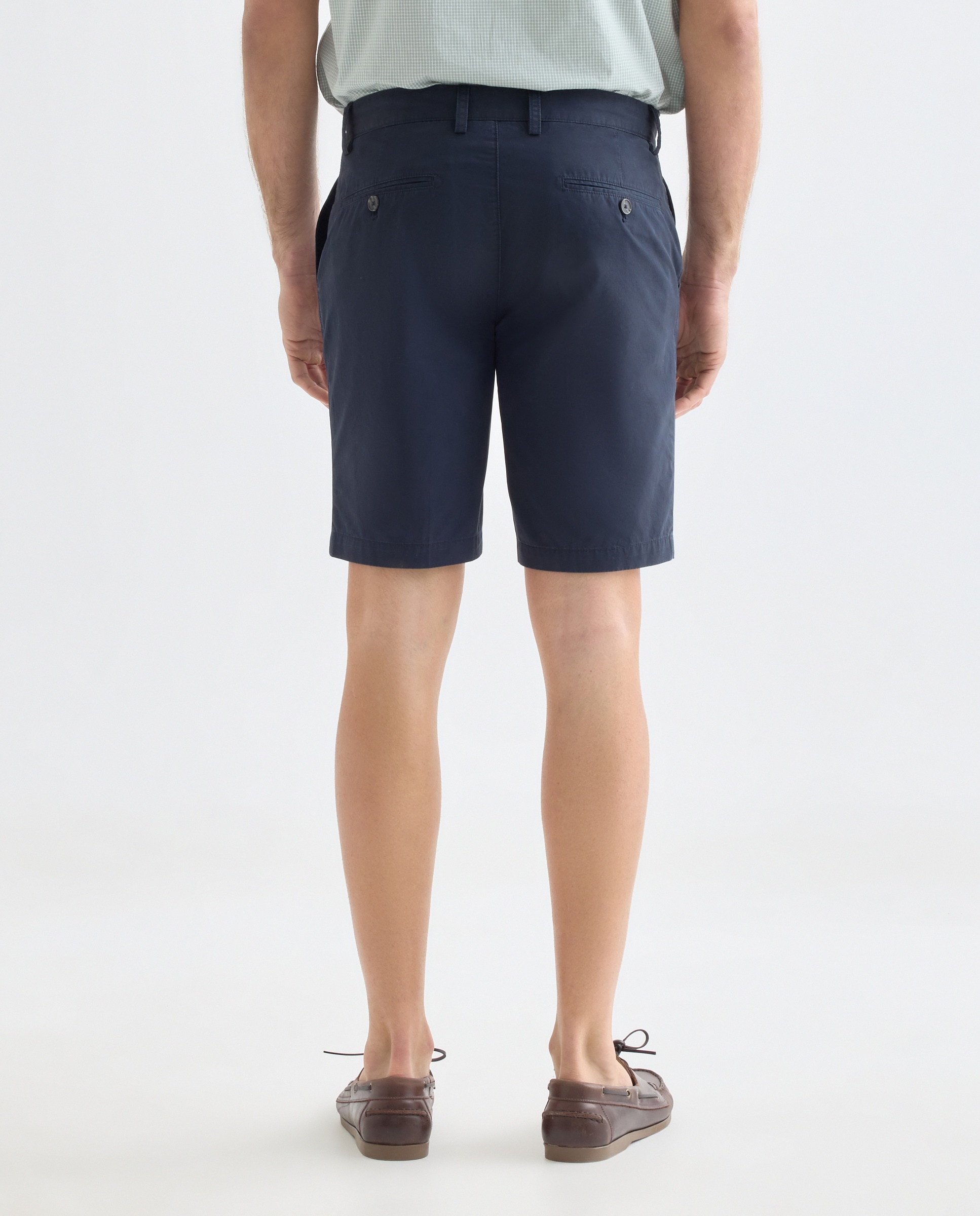 Bermuda hombre chino basico 471 Índigo-3