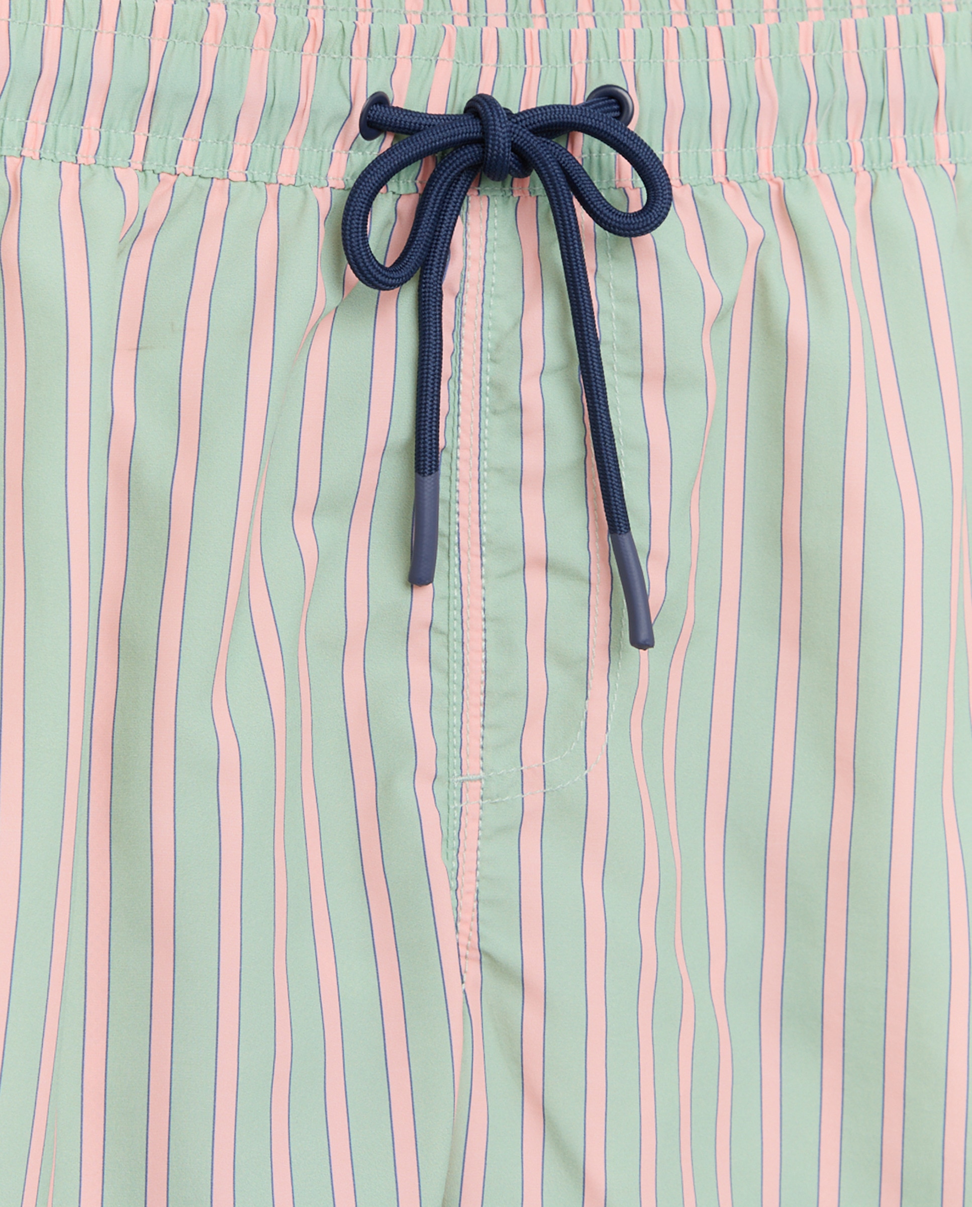 Bañador estampado rayas verde de hombre 500 VERDE-4
