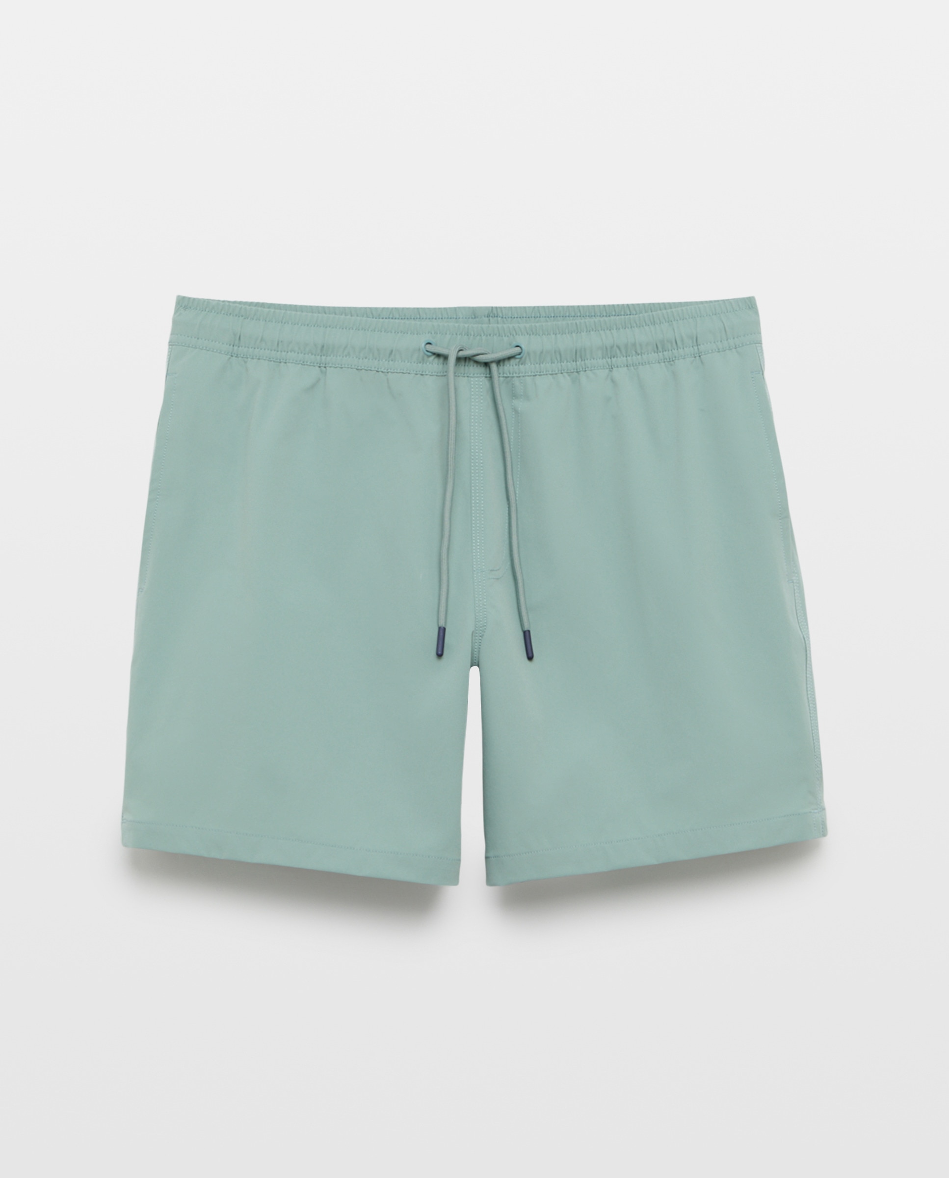 Bañador liso hombre 510 Verde claro-3