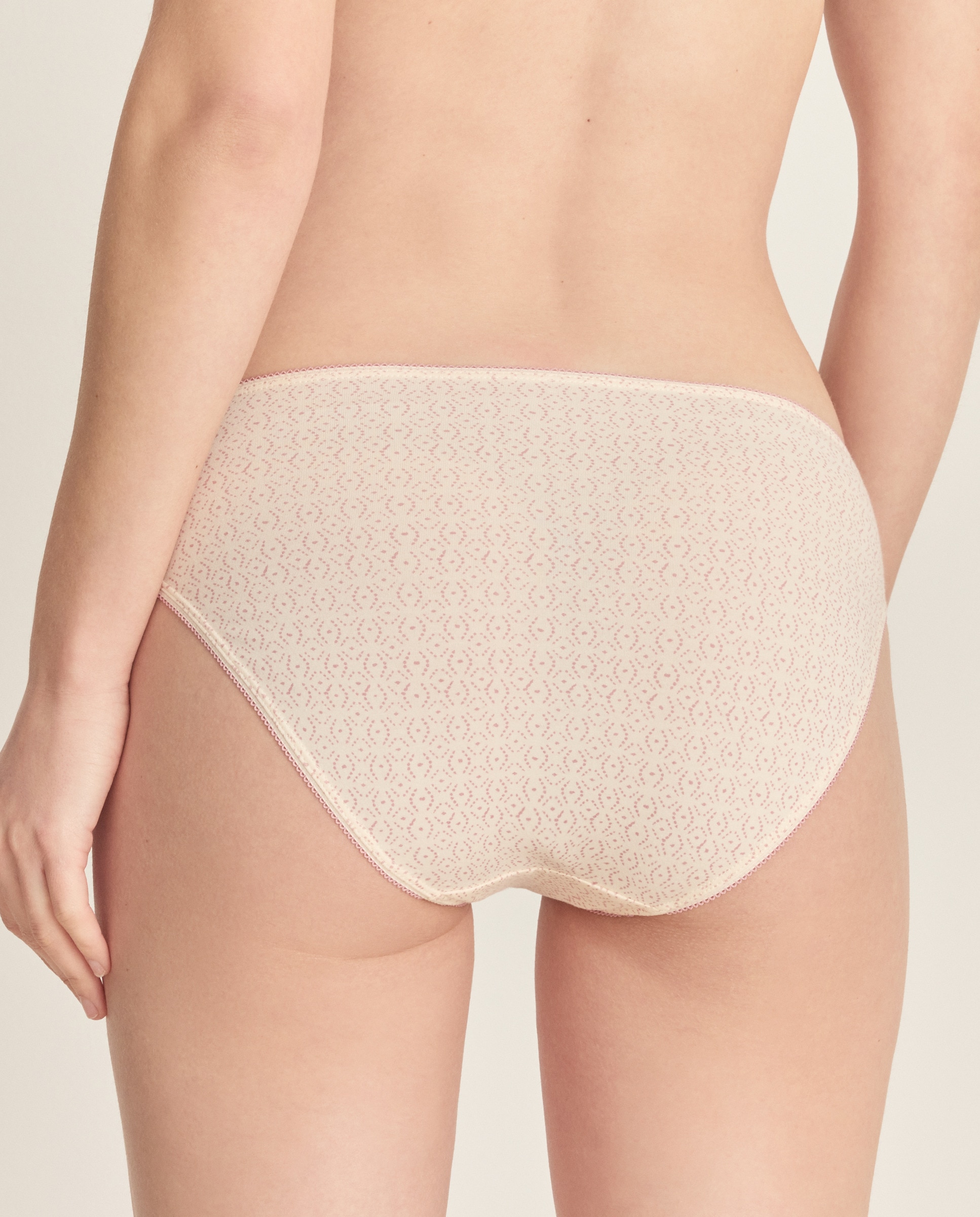 Pack de 3 Cuecas de Malha Geométrica Rosa-2