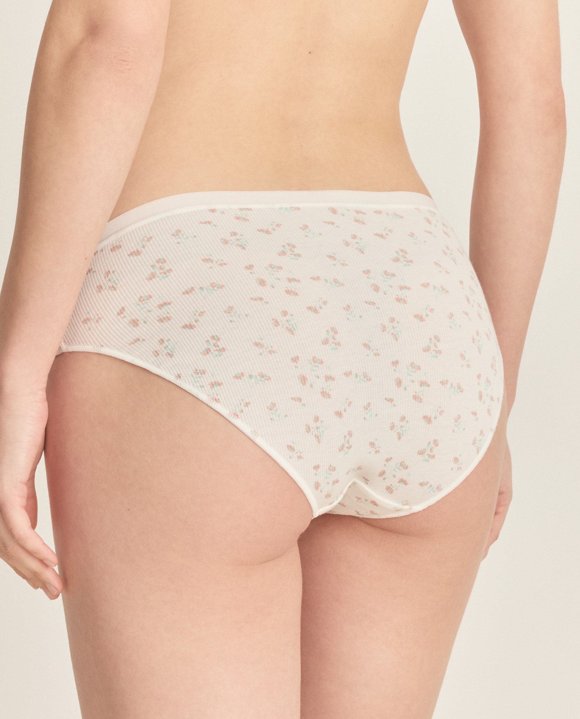 Pack de 3 Cuecas com Estampado Floral Rosa-2