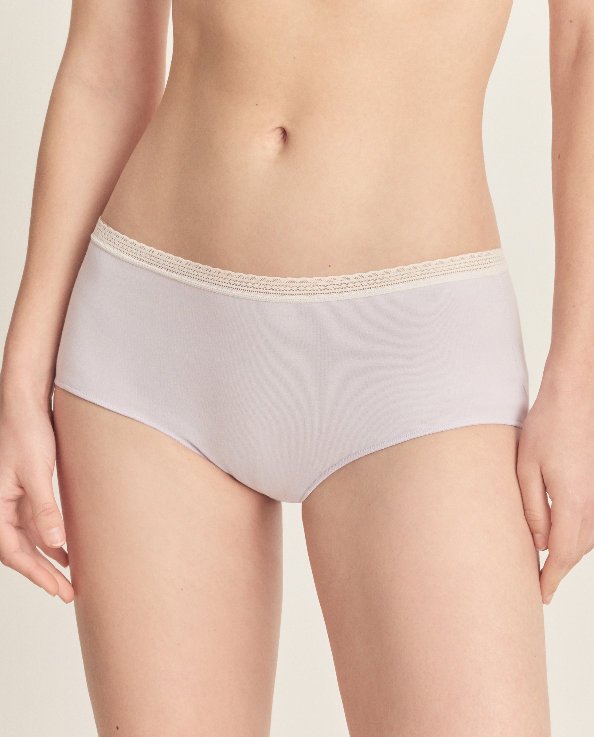 Pack de 2 Culottes com Detalhe de Elástico Multicolor-1