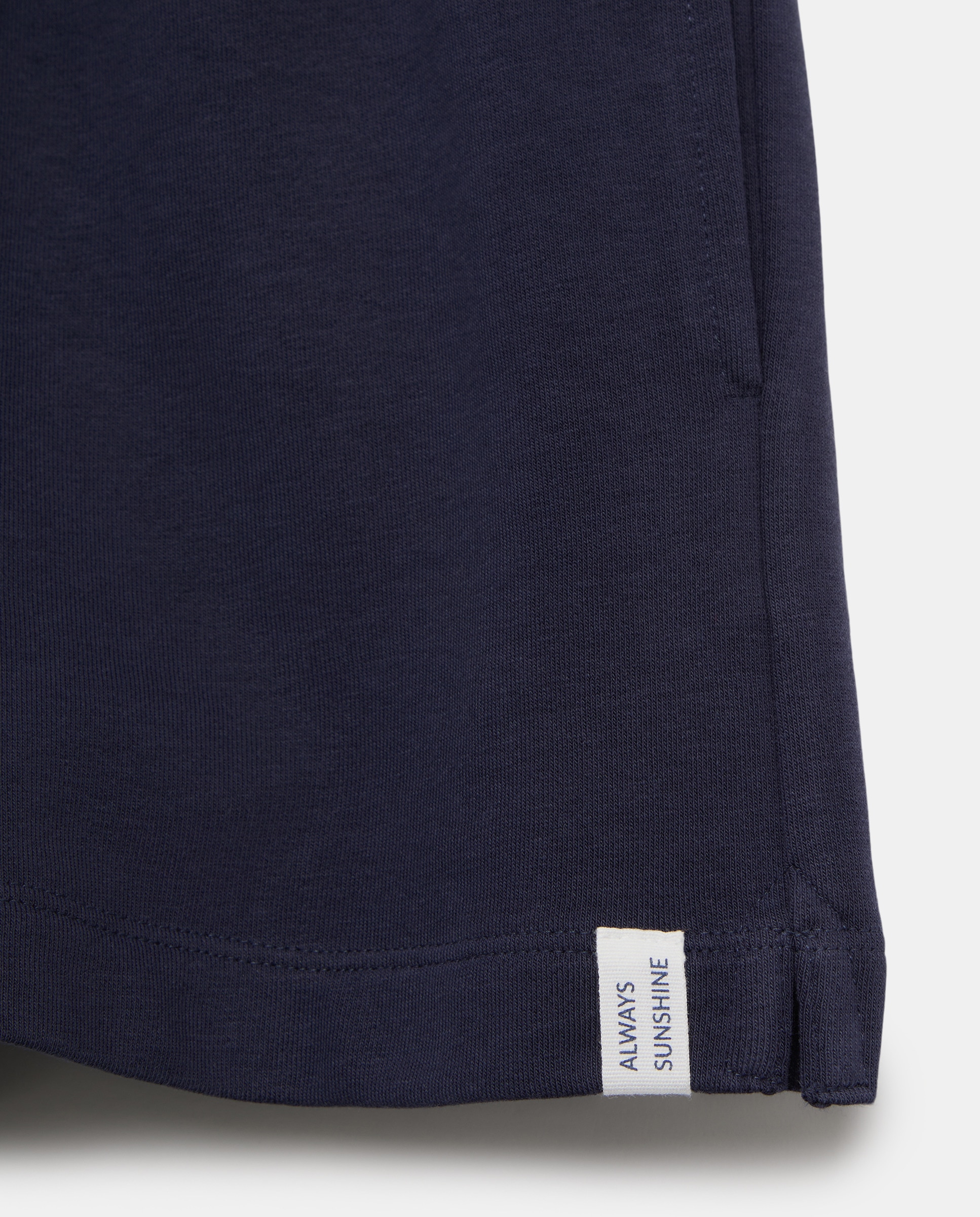 Pantalones cortos de mujer de felpa 430 Azul oscuro-5