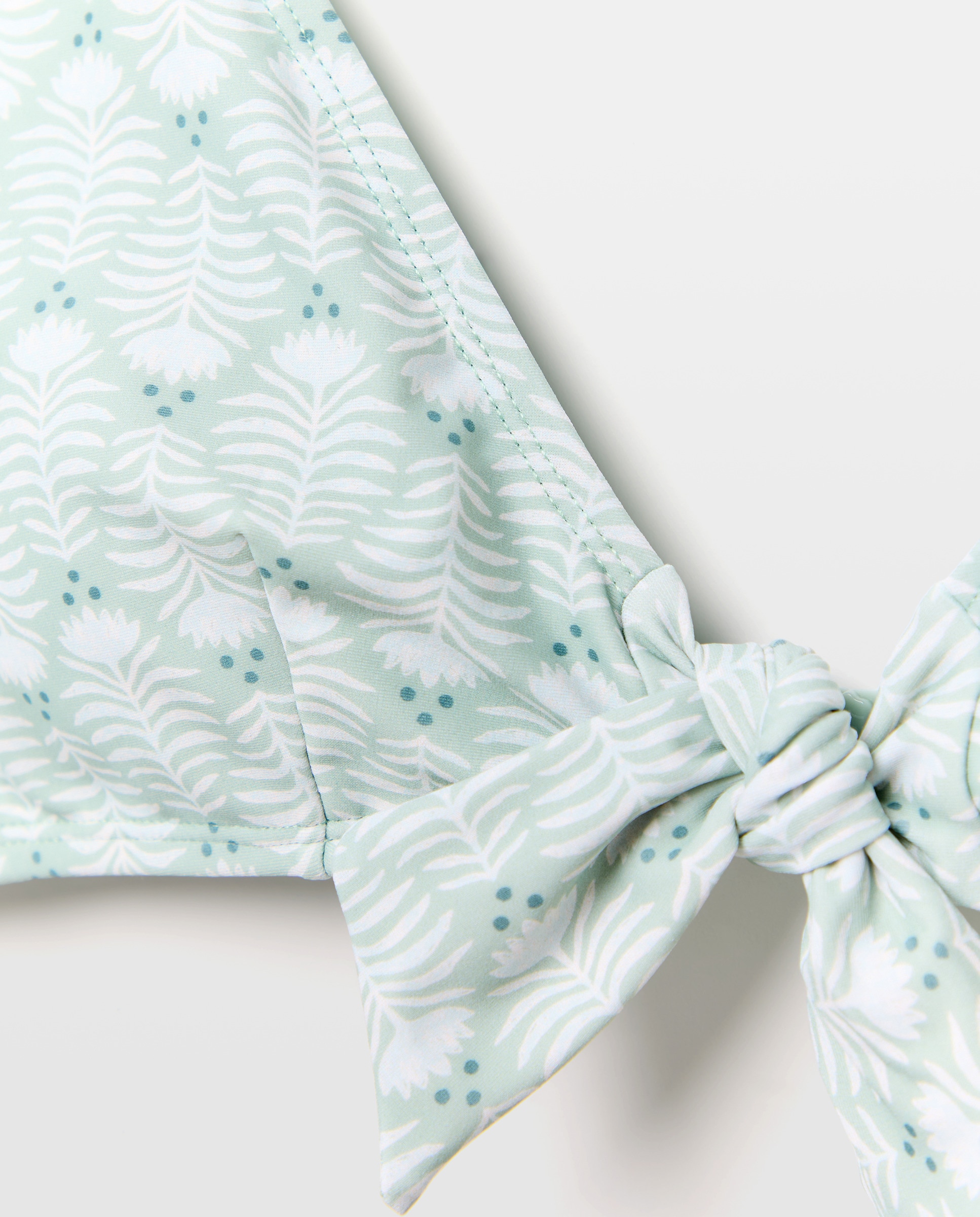 Bikini mujer lazo escote 582 Verde agua-4