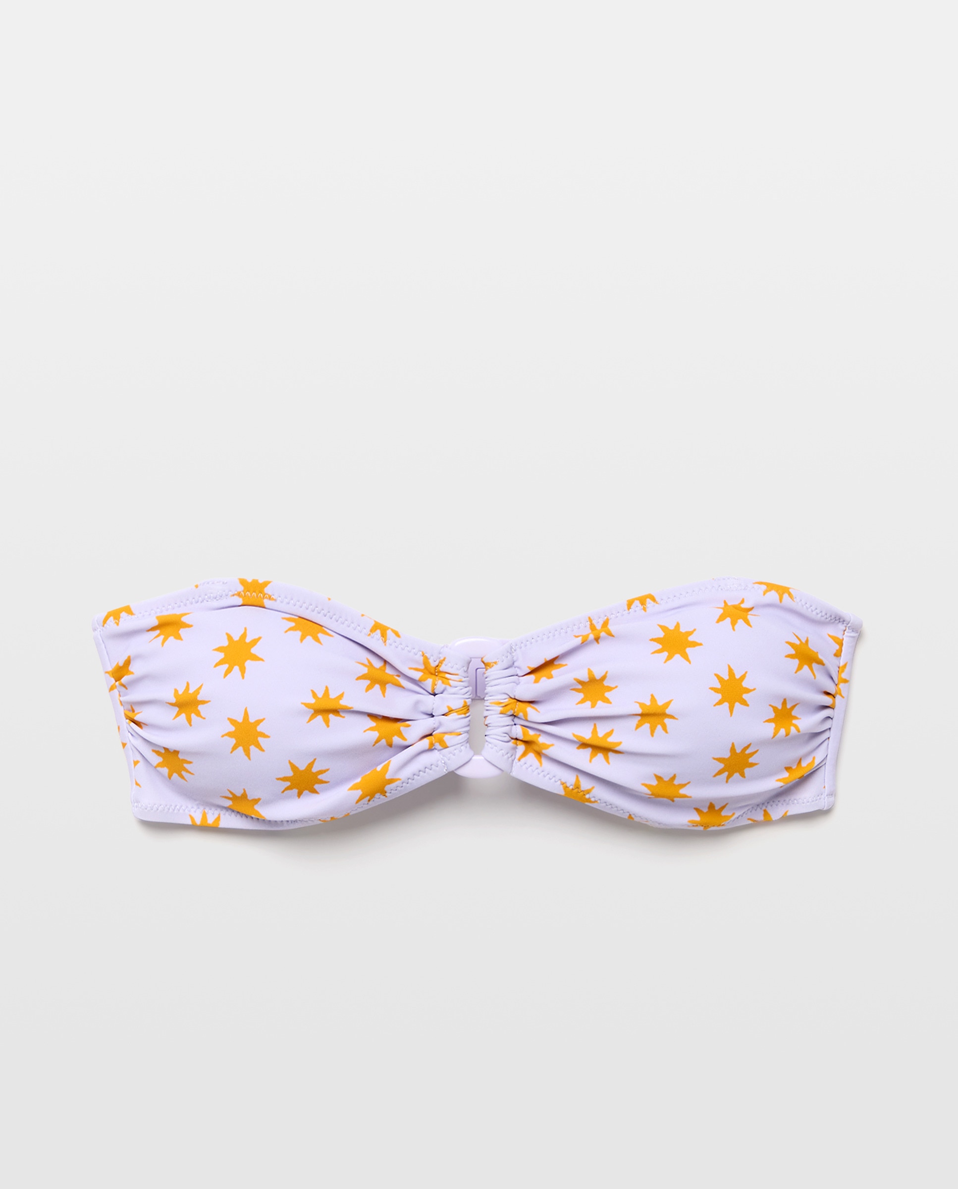 Top de baño bandeau 284 Lila-5