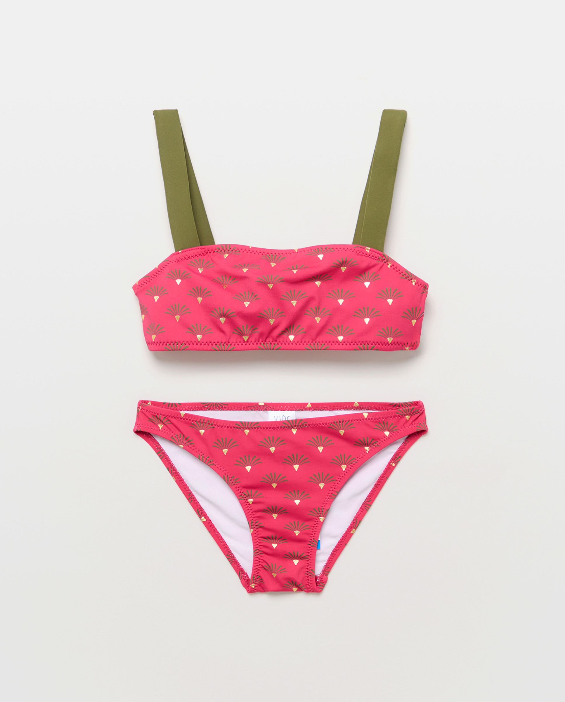 Biquíni estampado Rosa-4