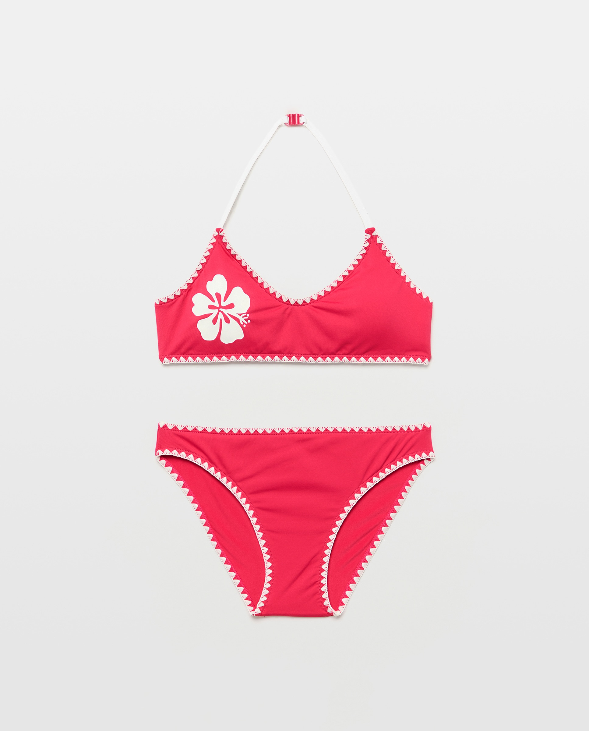 Imagem 0 de Biquíni Triangular com Estampado Floral