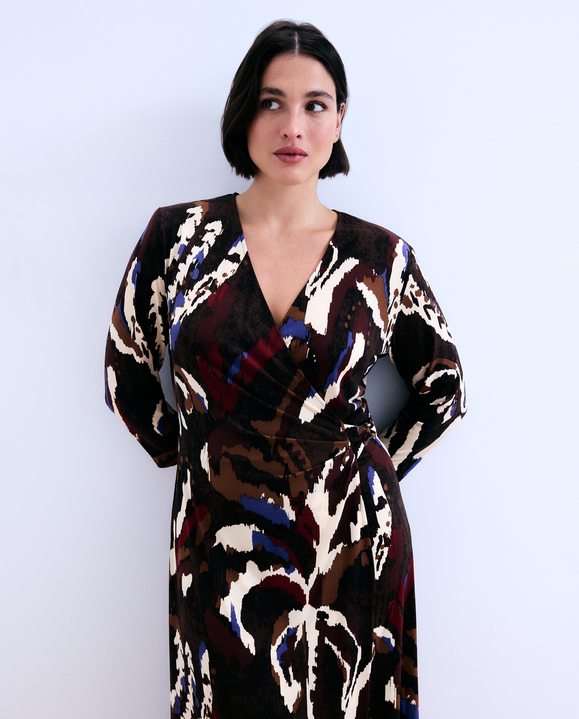 Imagem 0 de Vestido Midi ITY com Estampado de Fantasia