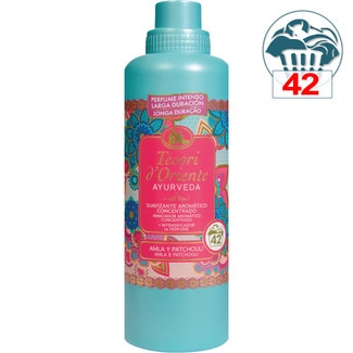 Ayurveda suavizante aromático concentrado Amla y Patchouli botella 42 dosis - Tesori D'oriente