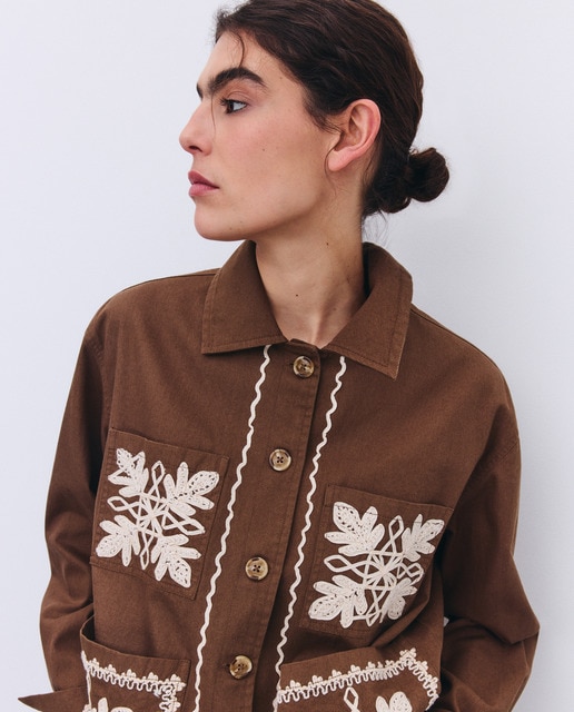 Imagem 0 de Casaco bordado