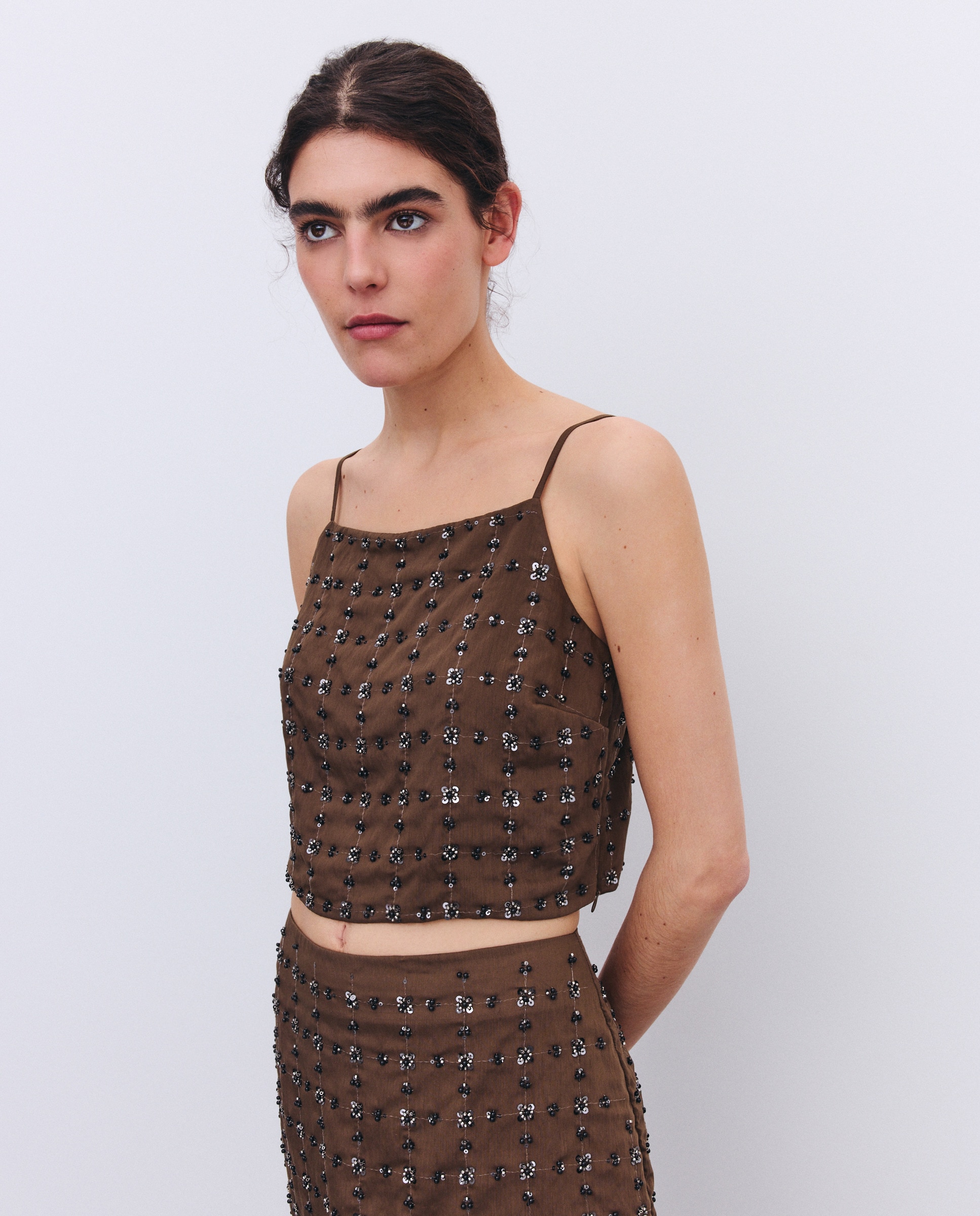 Imagem 0 de Top sem Mangas e com Lantejoulas