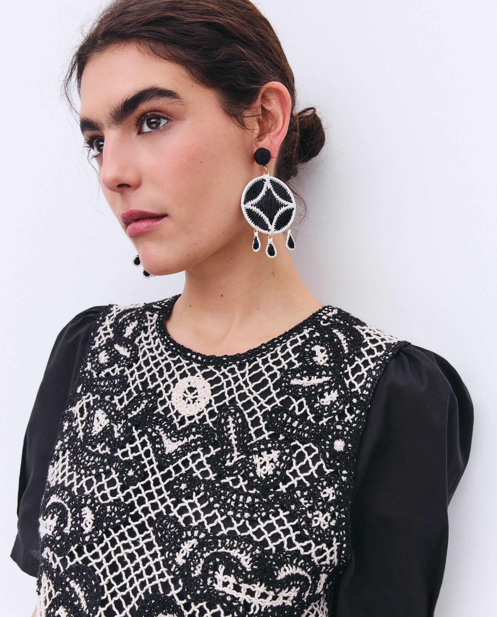 Brincos Tribal Preto-3