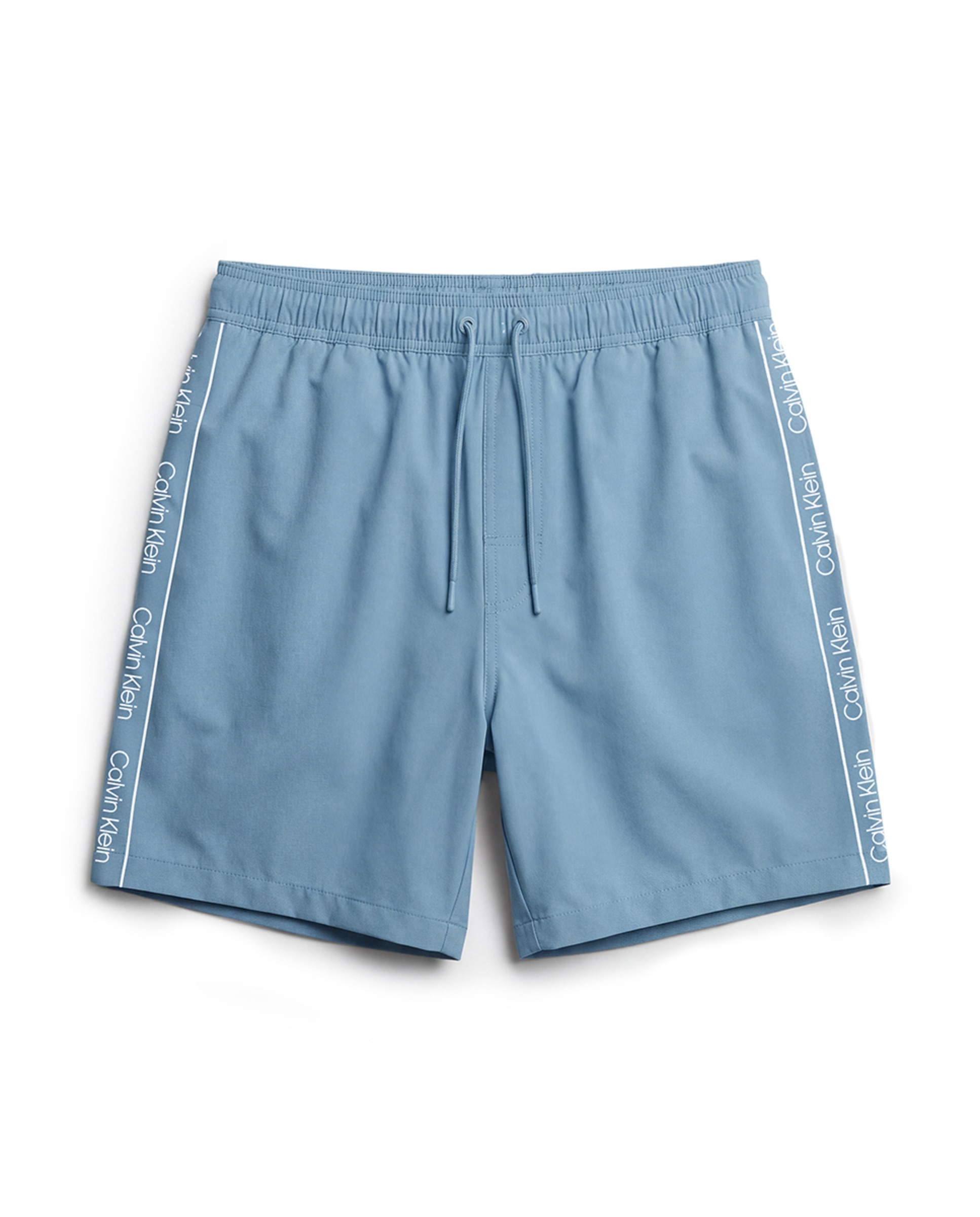 Calções de Banho com Logótipo Lateral Azul-claro-3