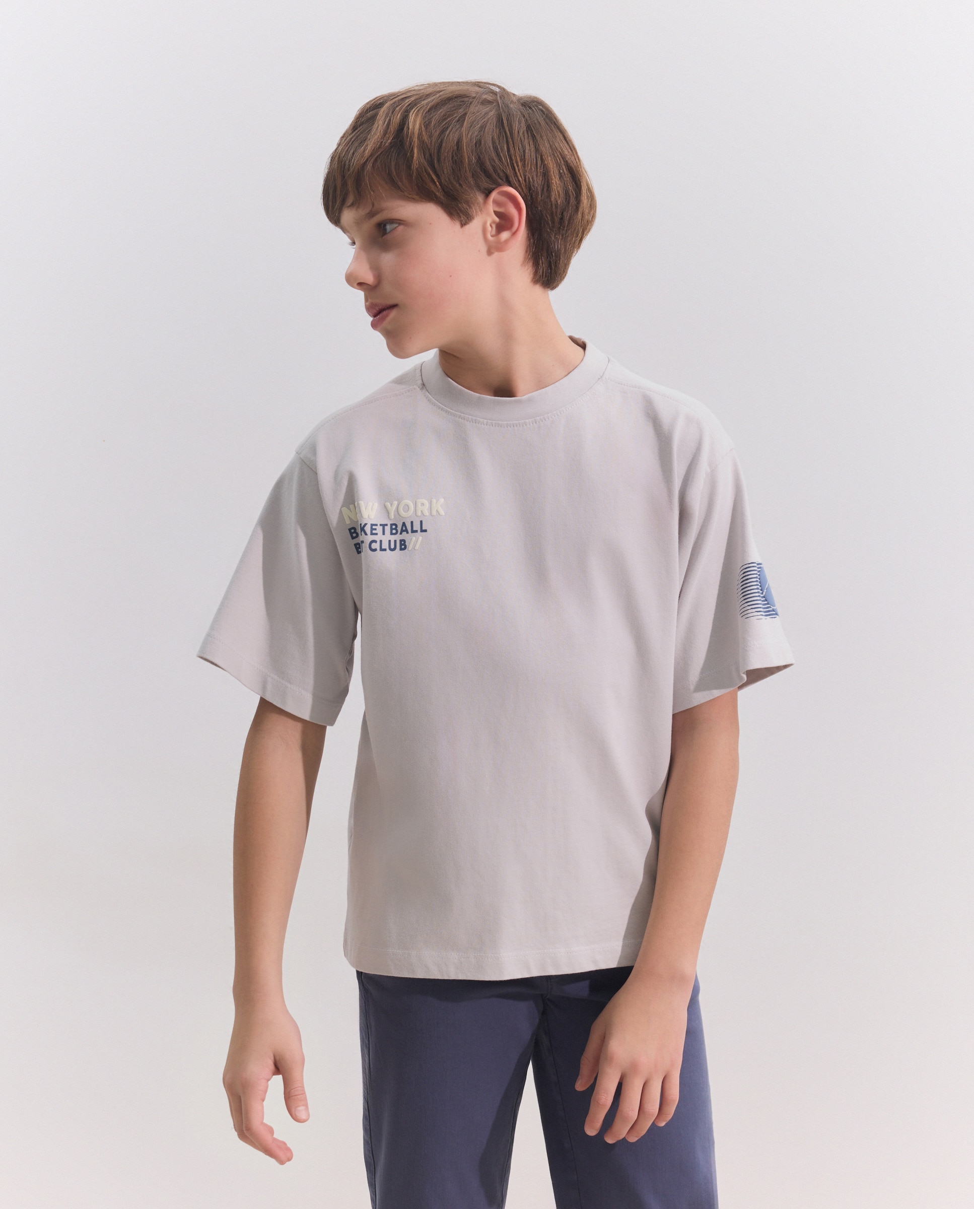 Imagem 0 de T-shirt de Manga Curta NY Basket Club