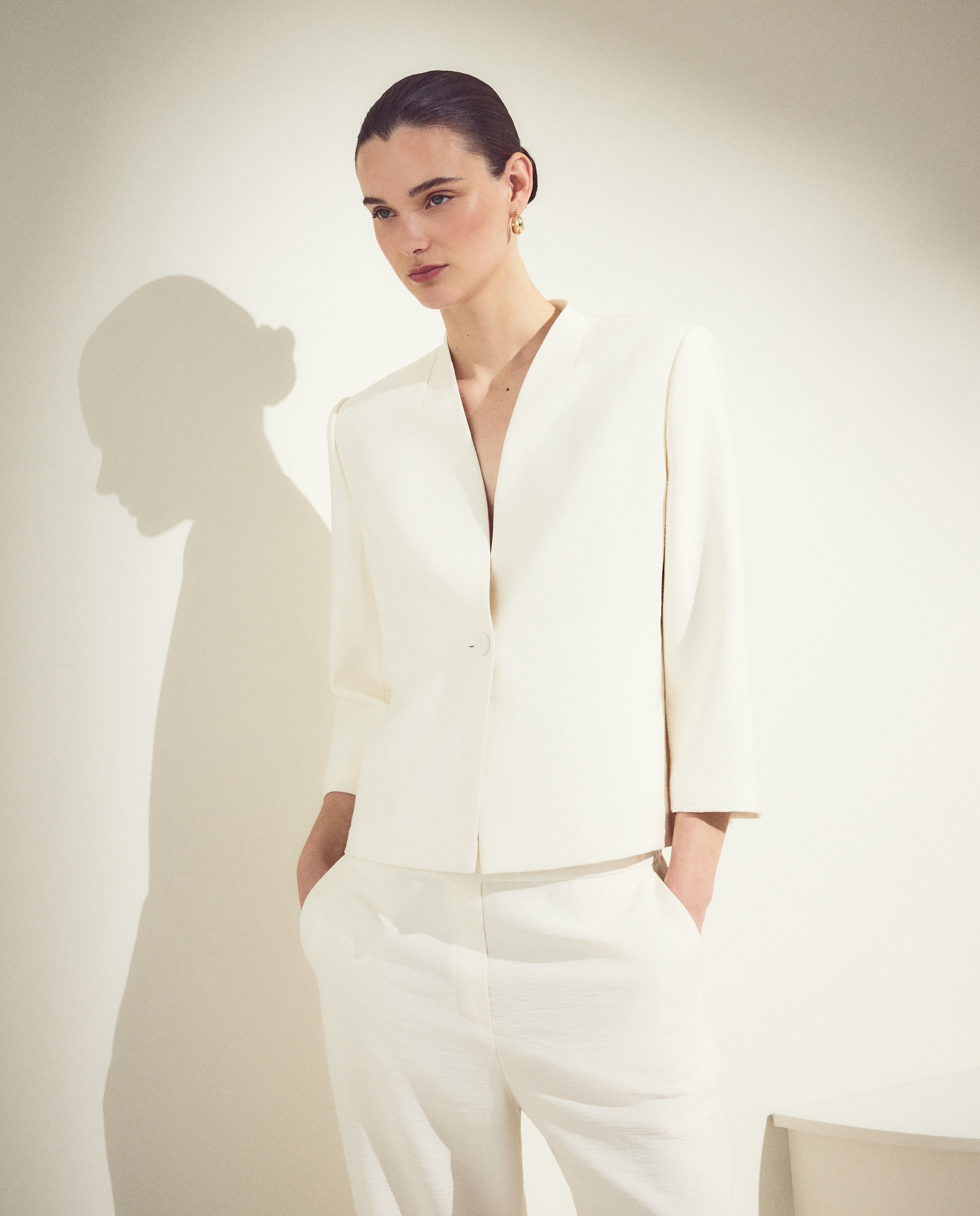 Imagem 0 de Blazer Liso com Lavagem