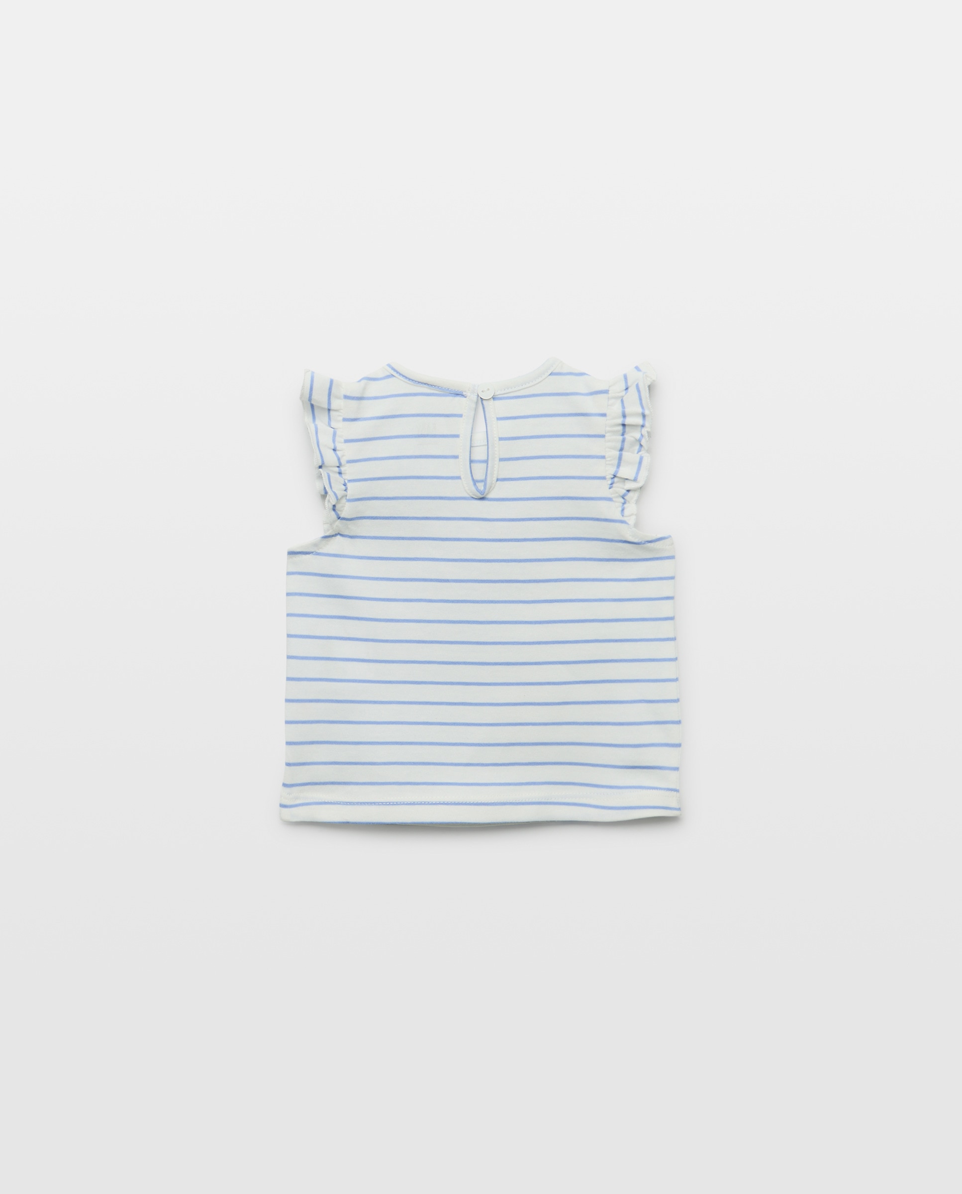 Pack de T-shirts sem Mangas de Bebé Baby El Corte Inglés Azul-2