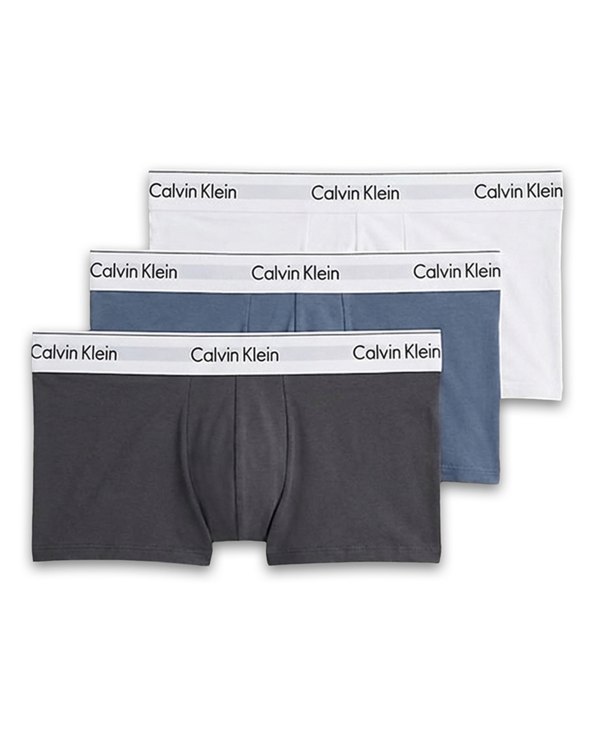 Pack de 3 Boxers de Cintura Baixa - Icon Cotton Stretch Multicolor-5