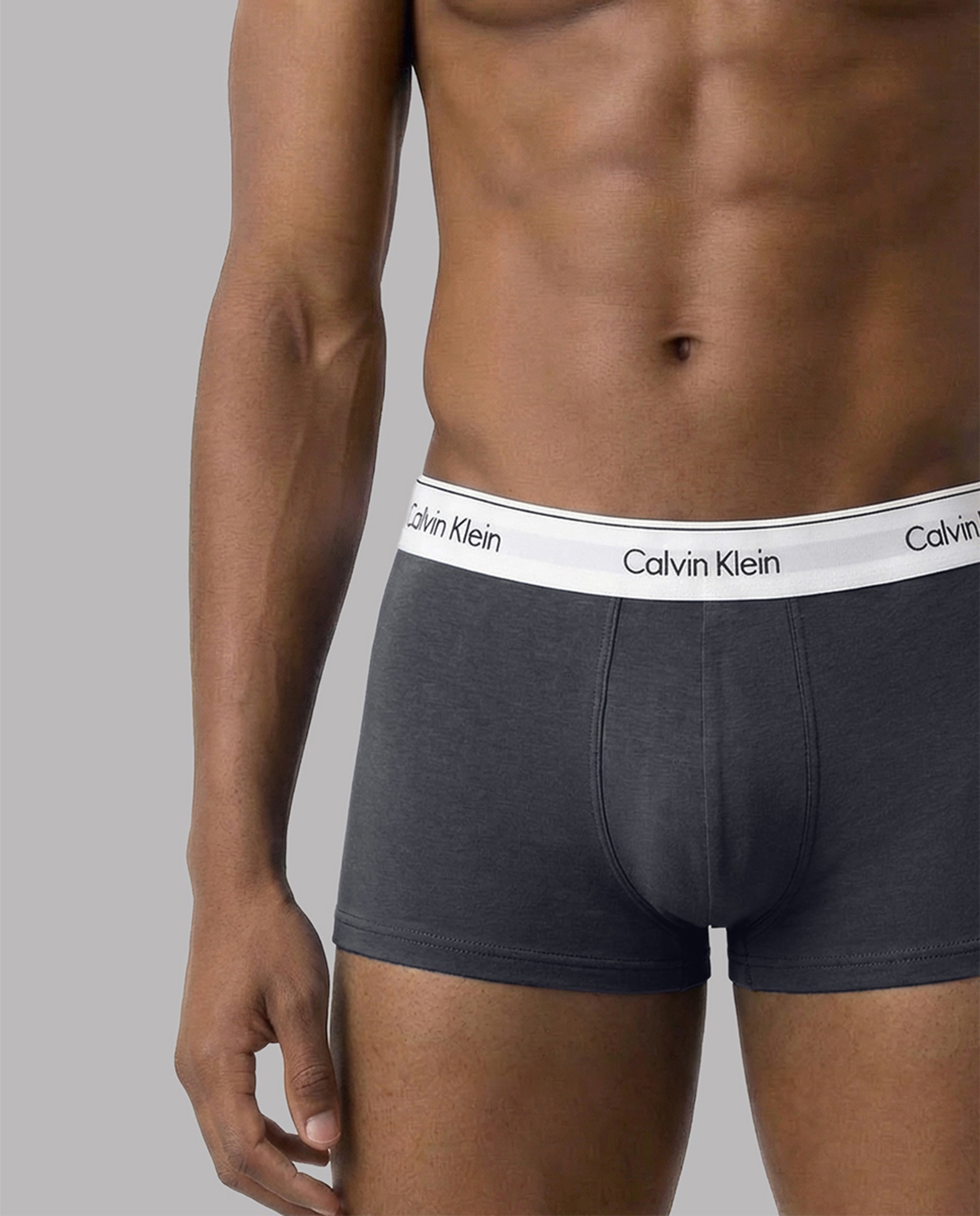 Pack de 3 Boxers de Cintura Baixa - Icon Cotton Stretch Multicolor-3
