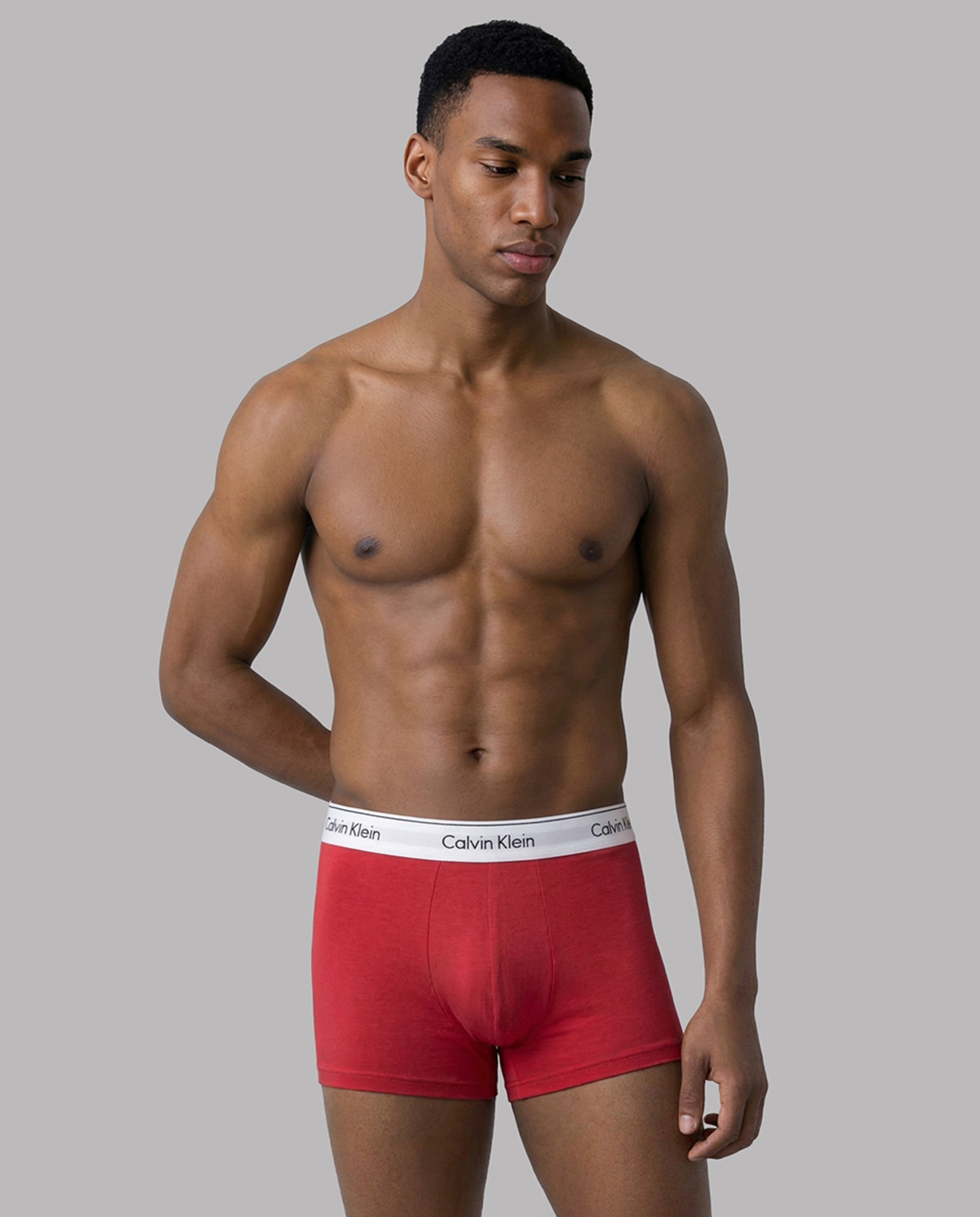 Pack de 3 Boxers de Cintura Baixa - Icon Cotton Stretch Multicolor-3