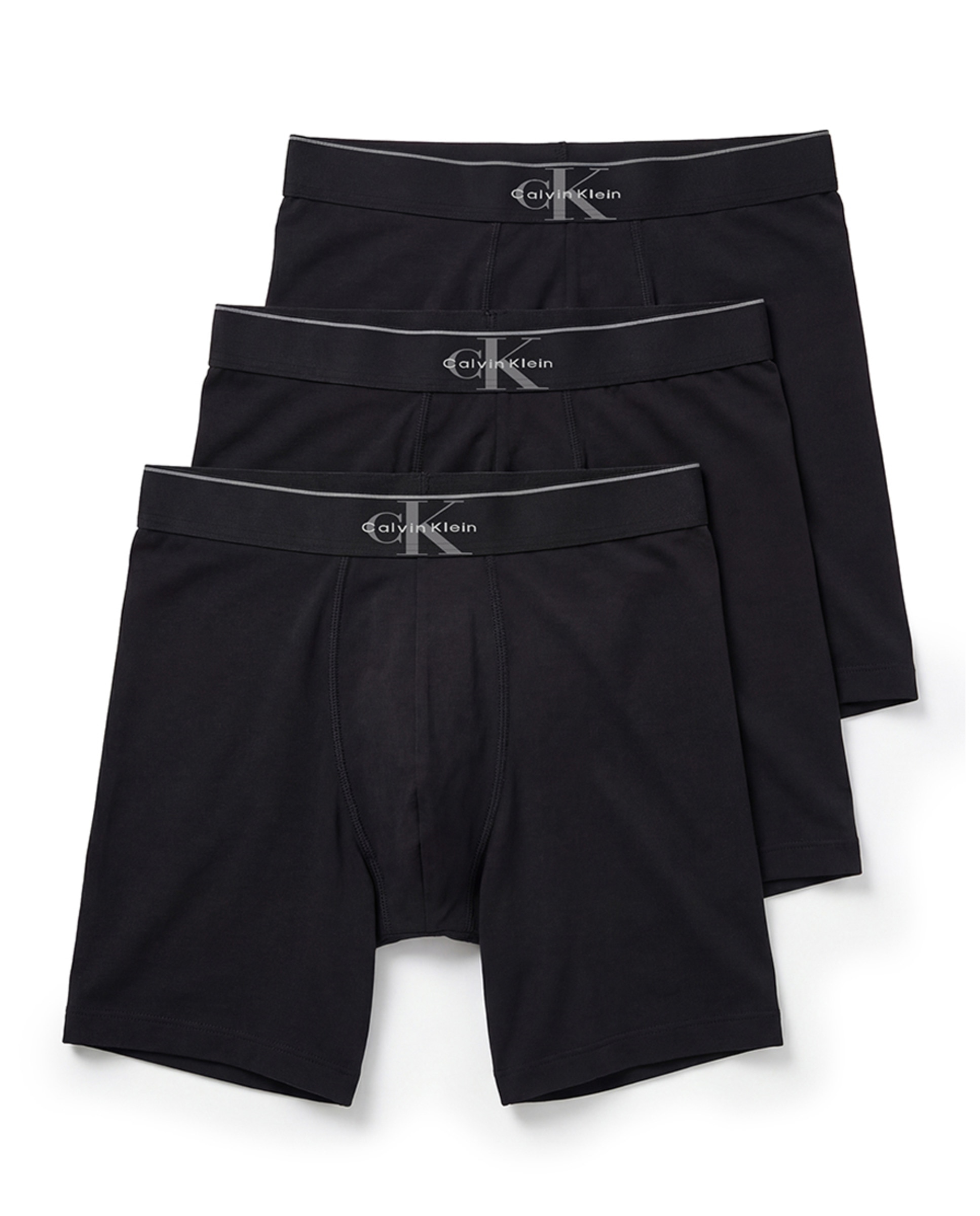 Pack de 3 Boxers Compridos Preto-4
