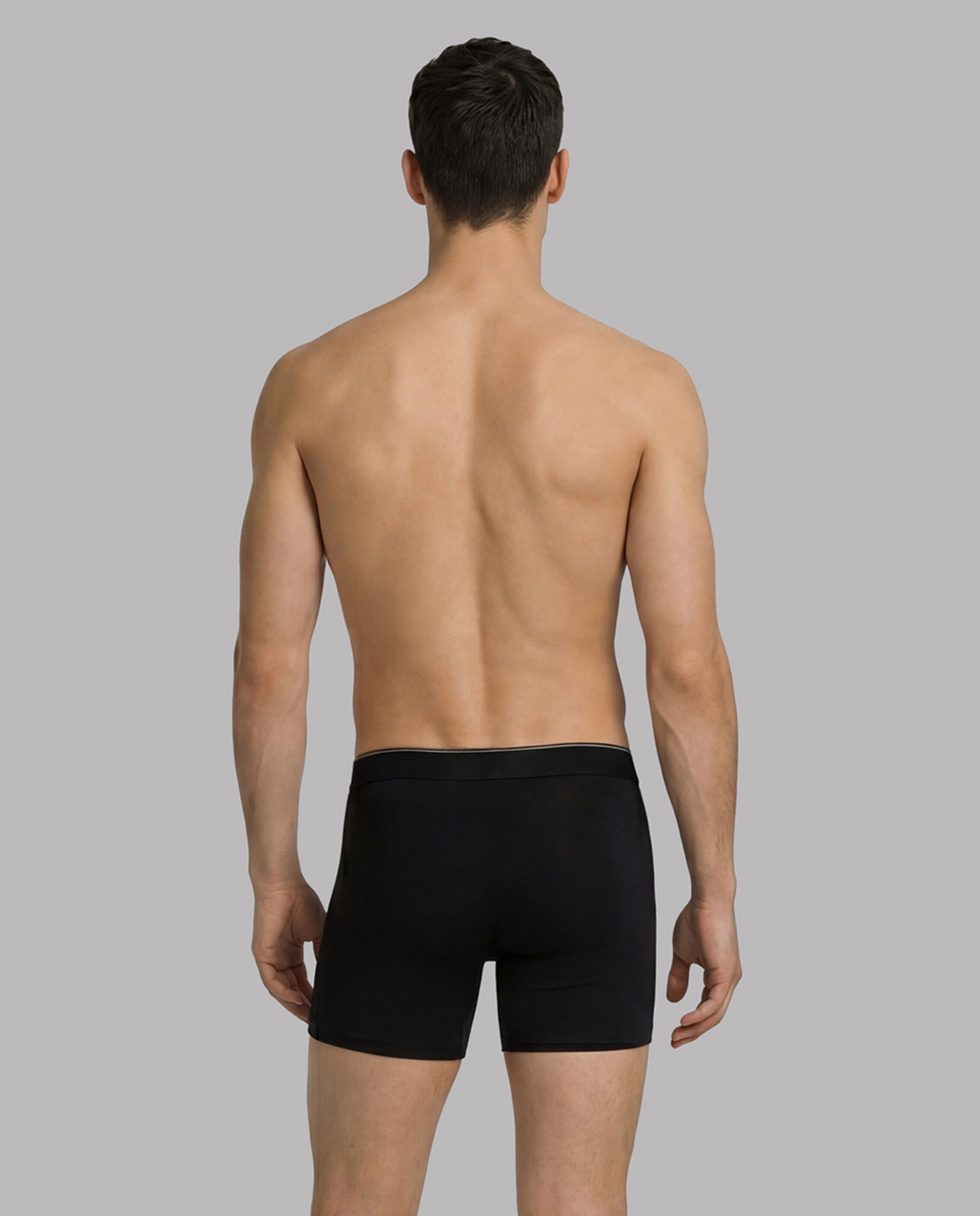 Pack de 3 Boxers Compridos Preto-3