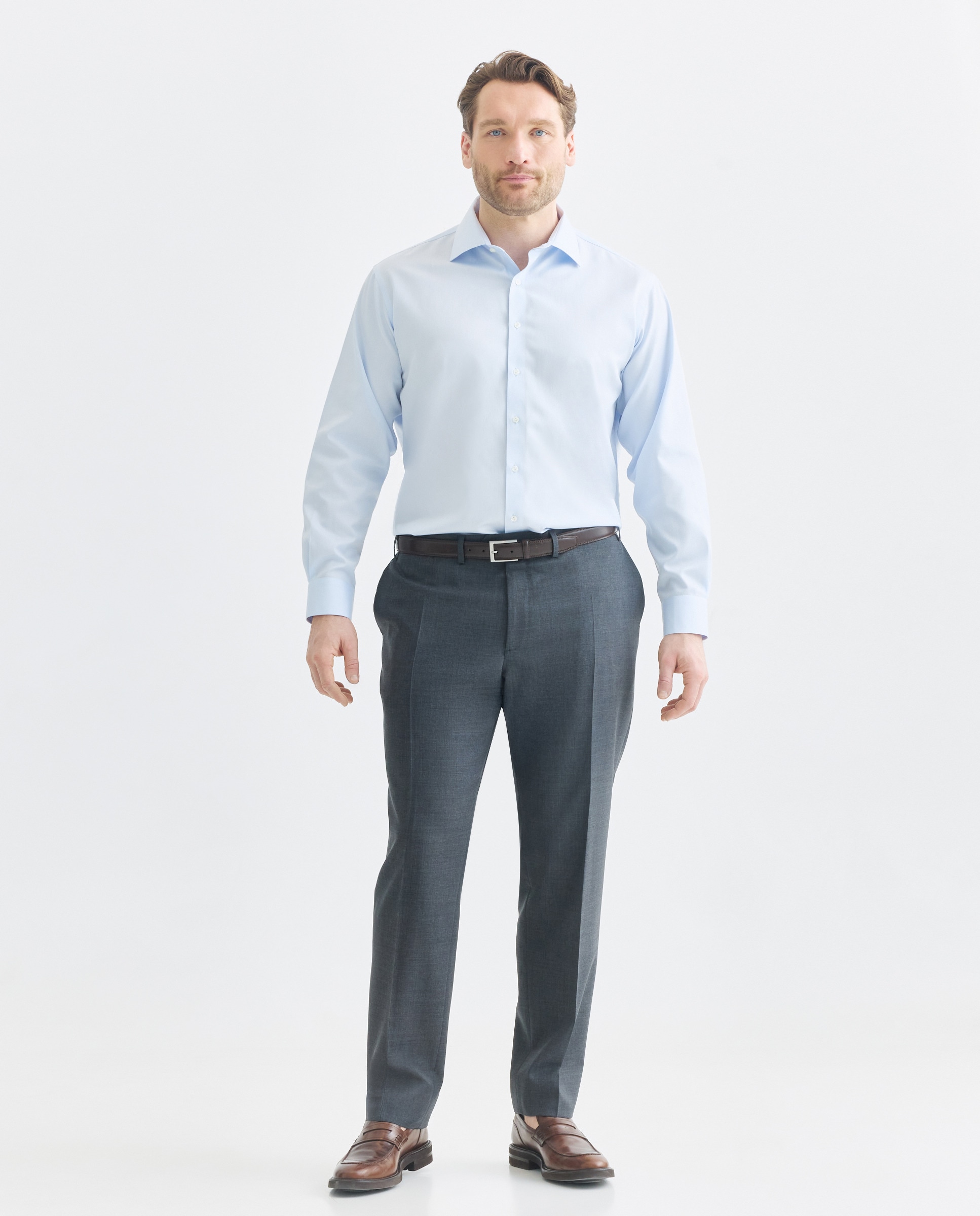 Imagen 0 de Camisa de hombre non iron tallas grandes